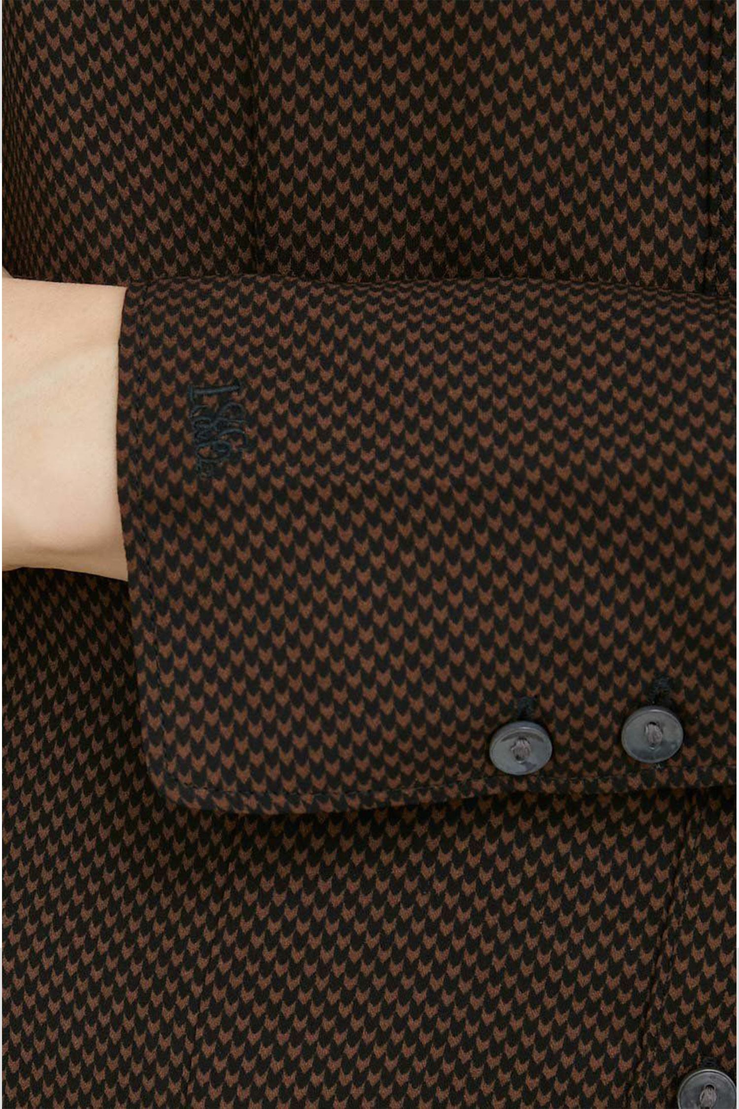 Жіноча коричнева блуза з візерунком Levi’s® A4571;0001