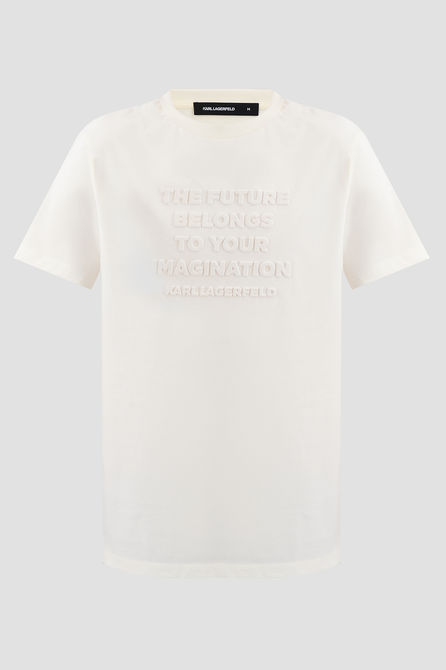 Мужская белая футболка Karl Lagerfeld 551225.755085;60