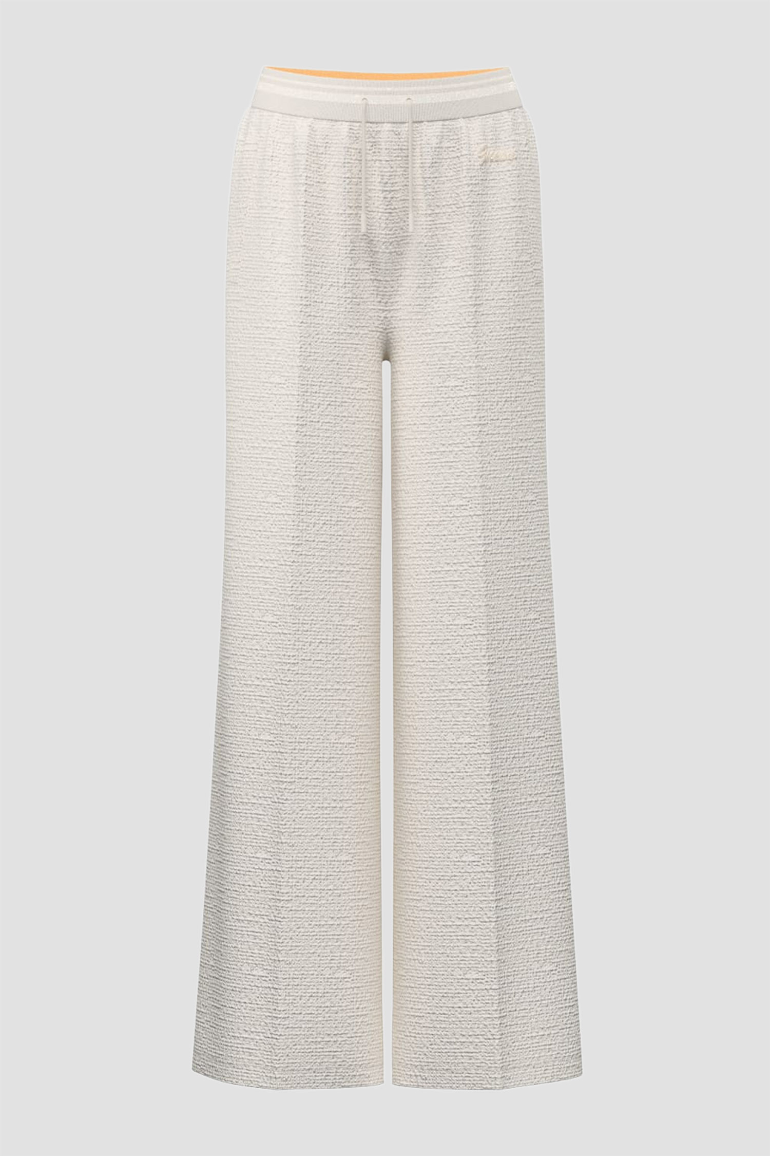 Женские белые твидовые брюки Guess W6YB13.K4363;F0FD