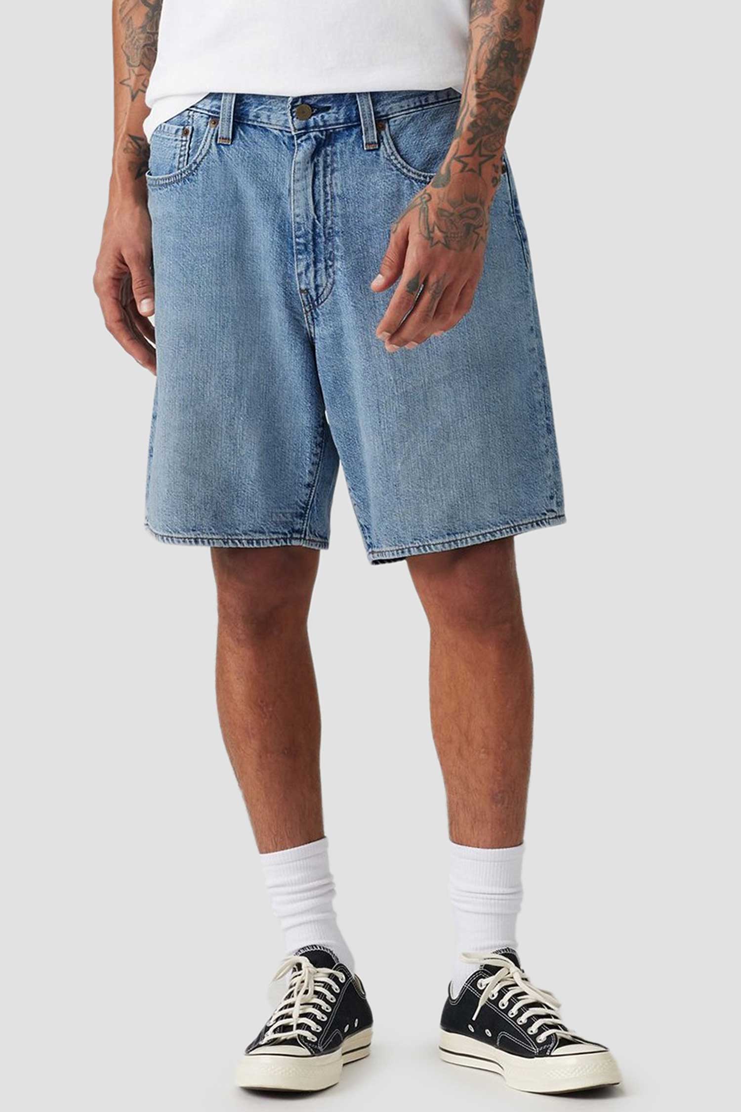 Мужские синие джинсовые шорты  468™ Stay Loose Levi’s® A8461;0015