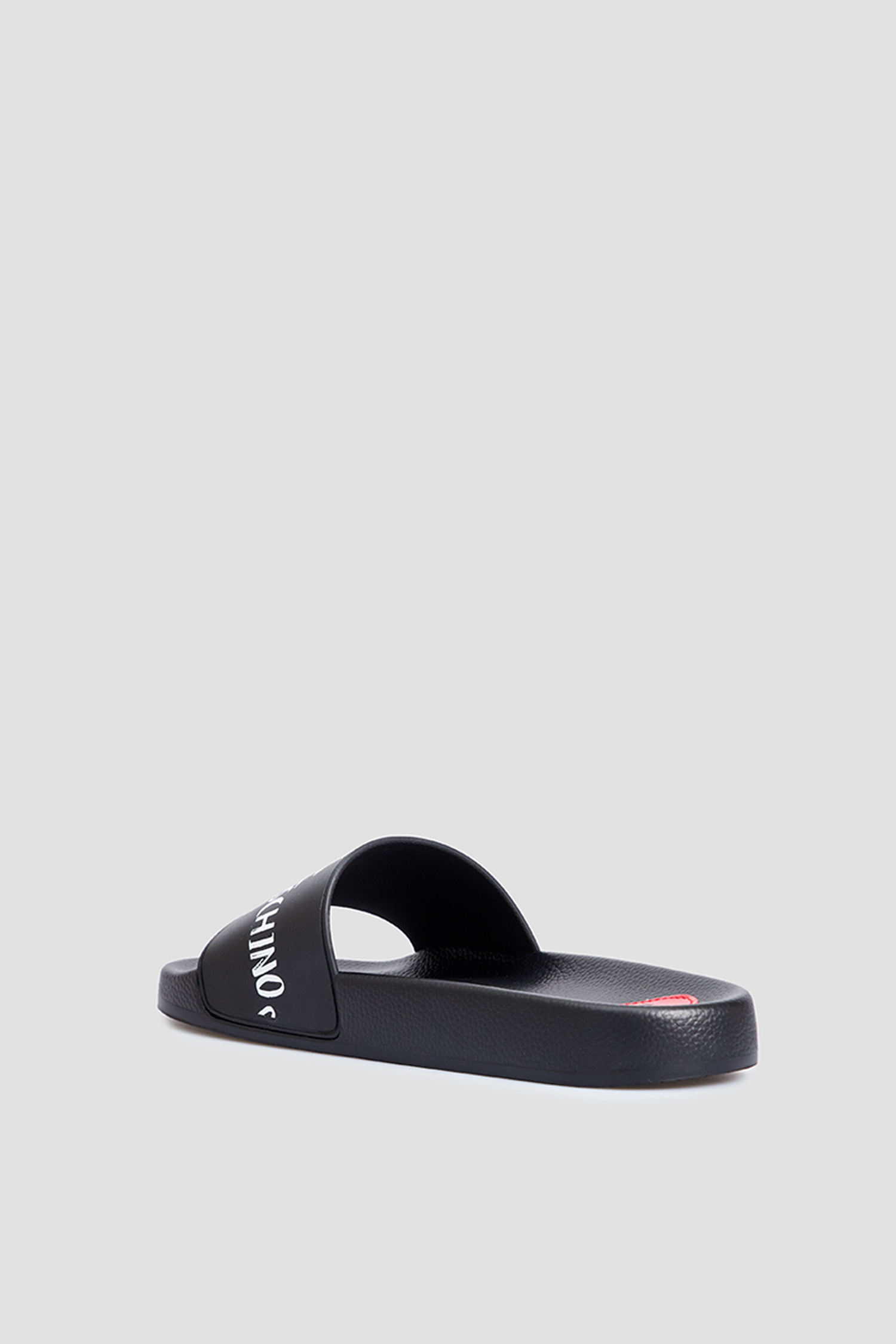 Женские черные слайдеры Moschino JA28142G1I.I21;000