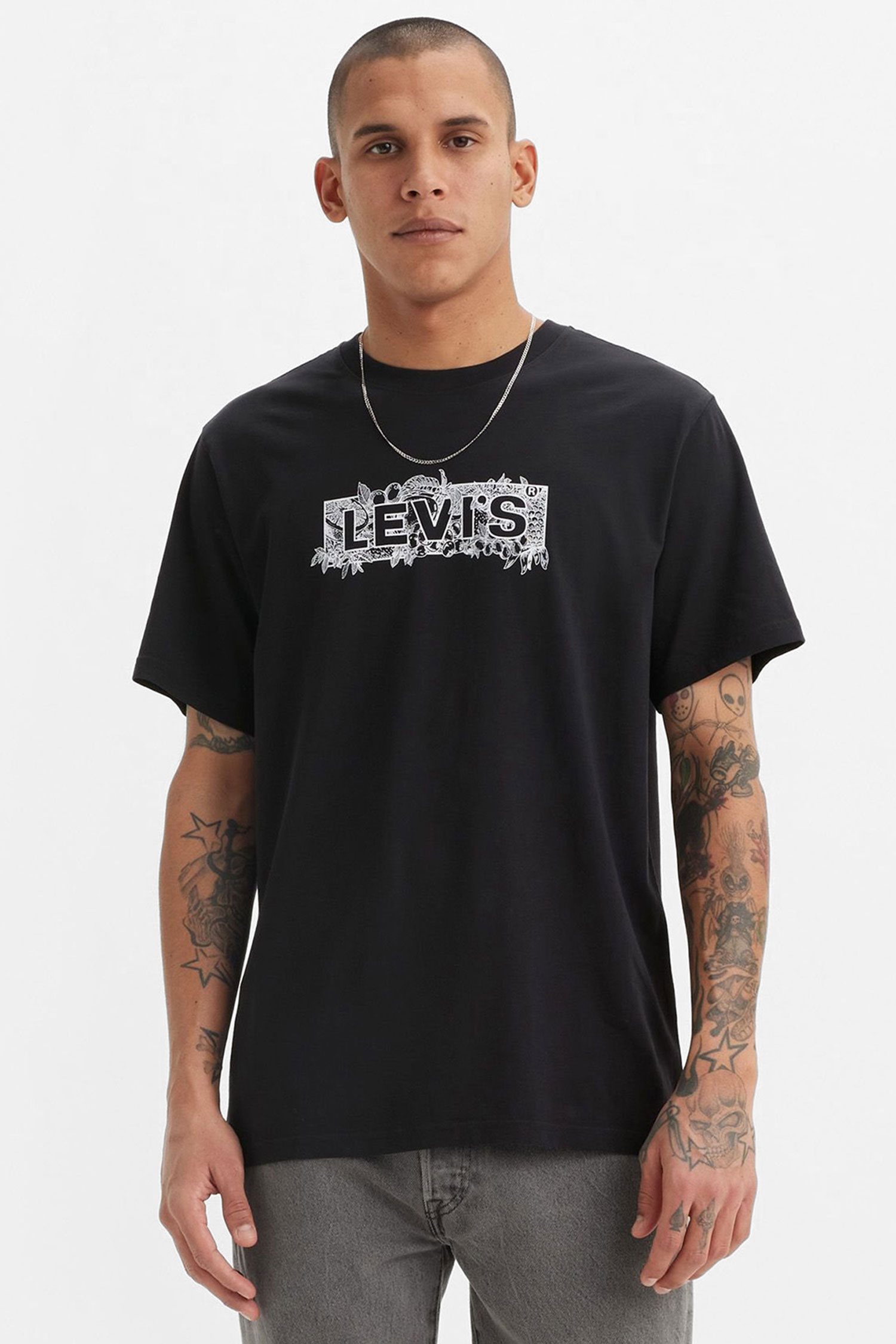 Мужская черная футболка Levi’s® 16143;1517