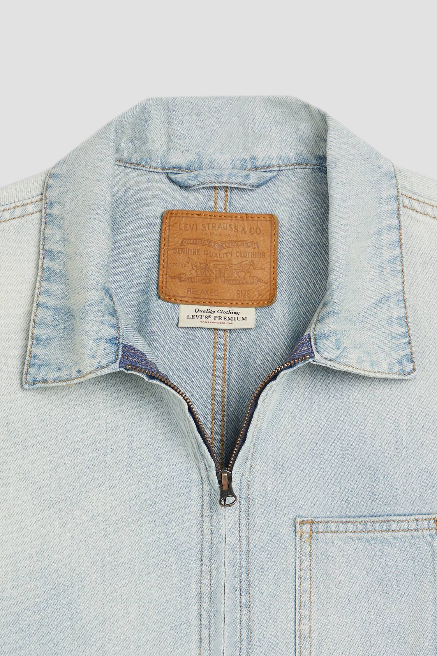 Мужская голубая джинсовая куртка Levi’s® A8635;0002