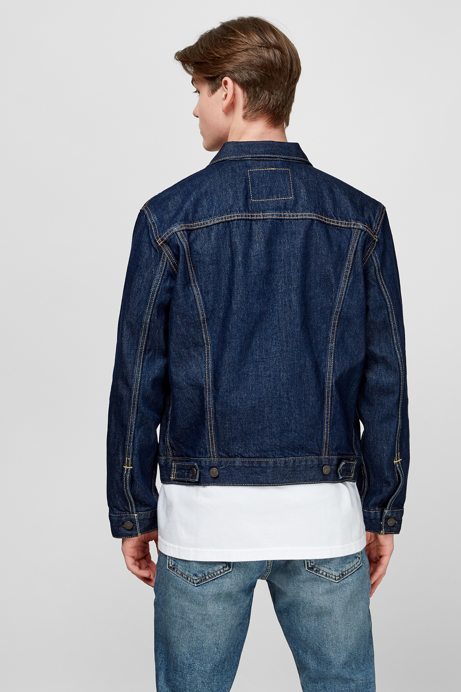 Темно-синяя джинсовая куртка для парней Levi’s® 72334;0557