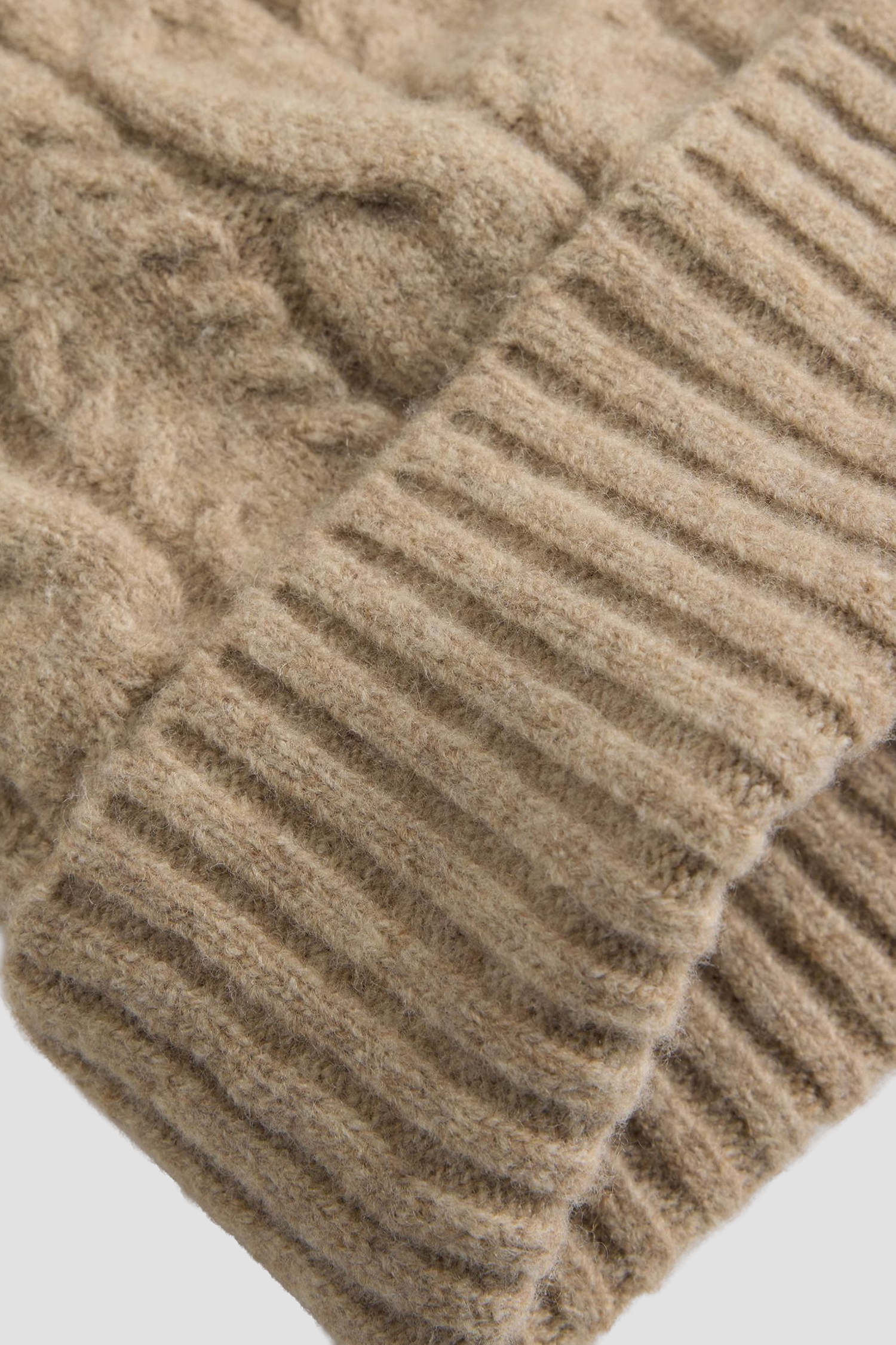 Женская бежевая шапка Levi’s® 004D4;0001