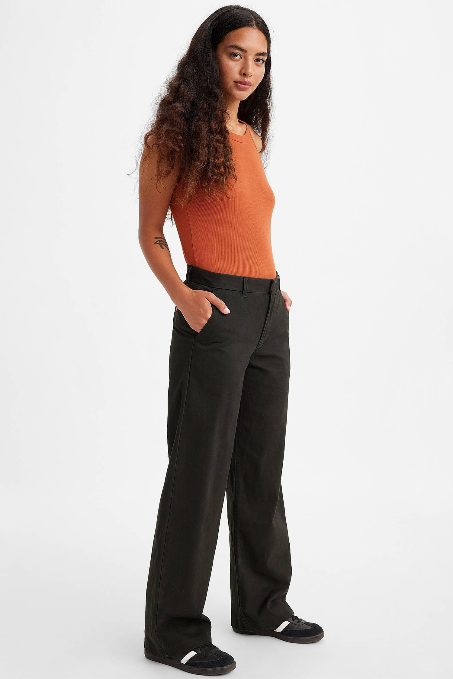 Жіночі чорні брюки Levi’s® A4674;0000