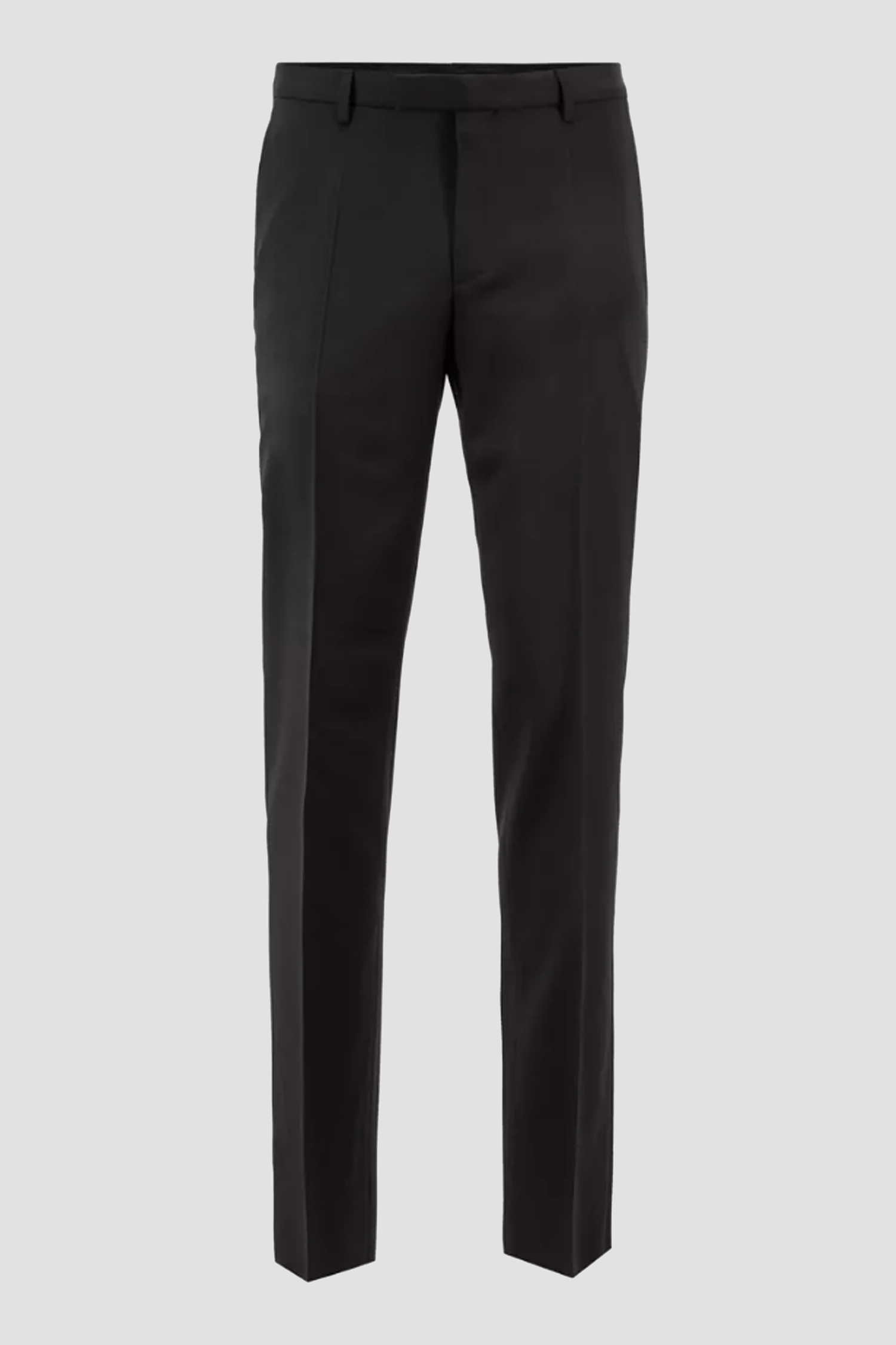 Чоловічі чорні вовняні брюки BOSS 50318825;001