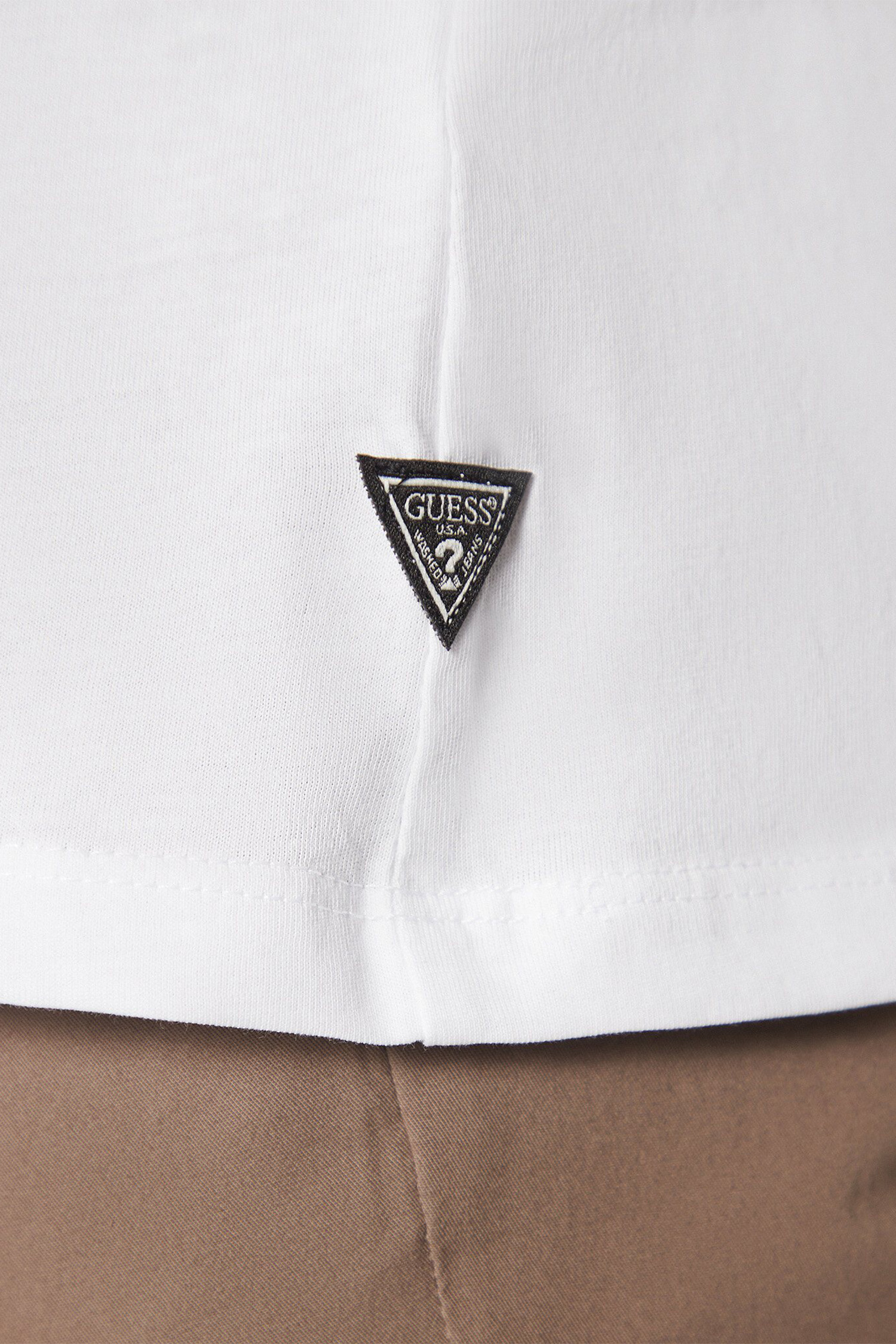 Мужская белая футболка Guess M5RI58.K9RM1;G011