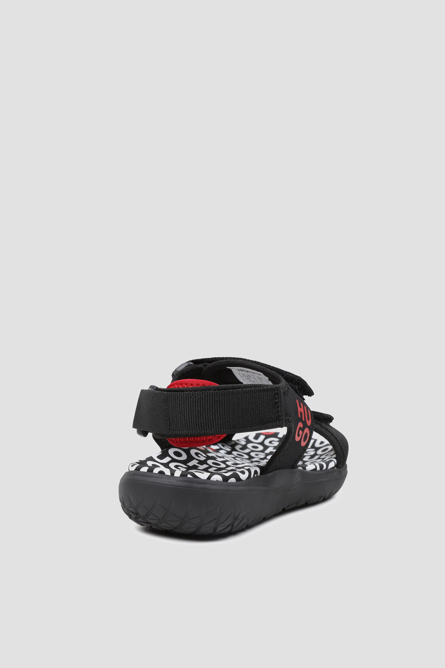 Детские черные сандалии HUGO kids G00100;09B