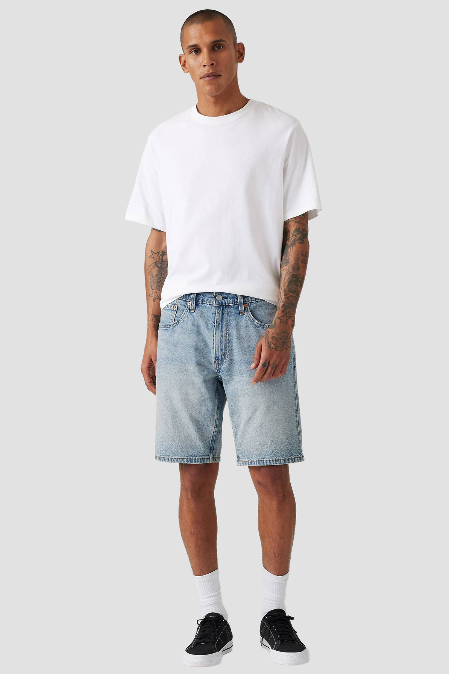 Чоловічі блакитні джинсові шорти 445 Athletic 10