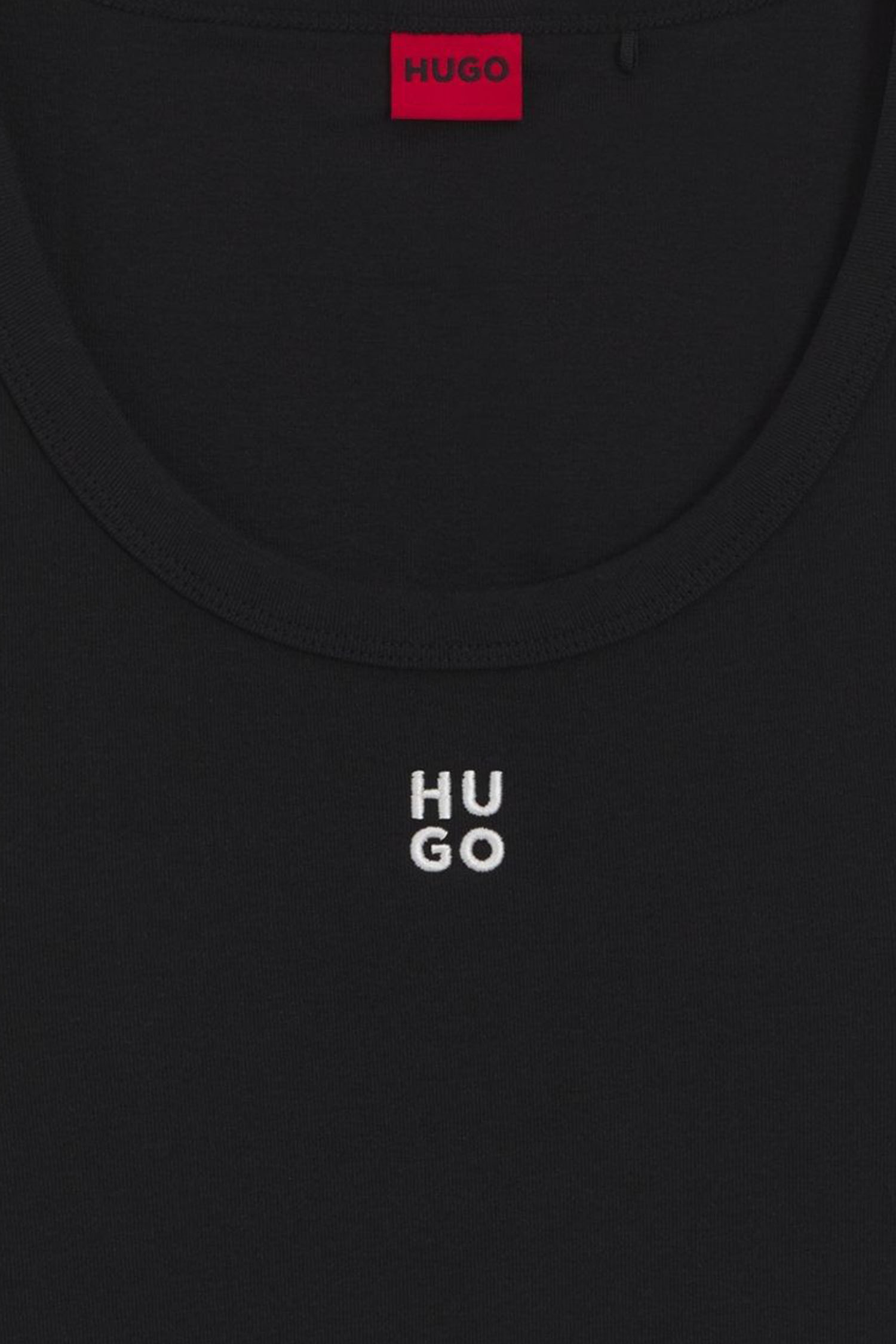 Женская черная майка HUGO 50514489;001