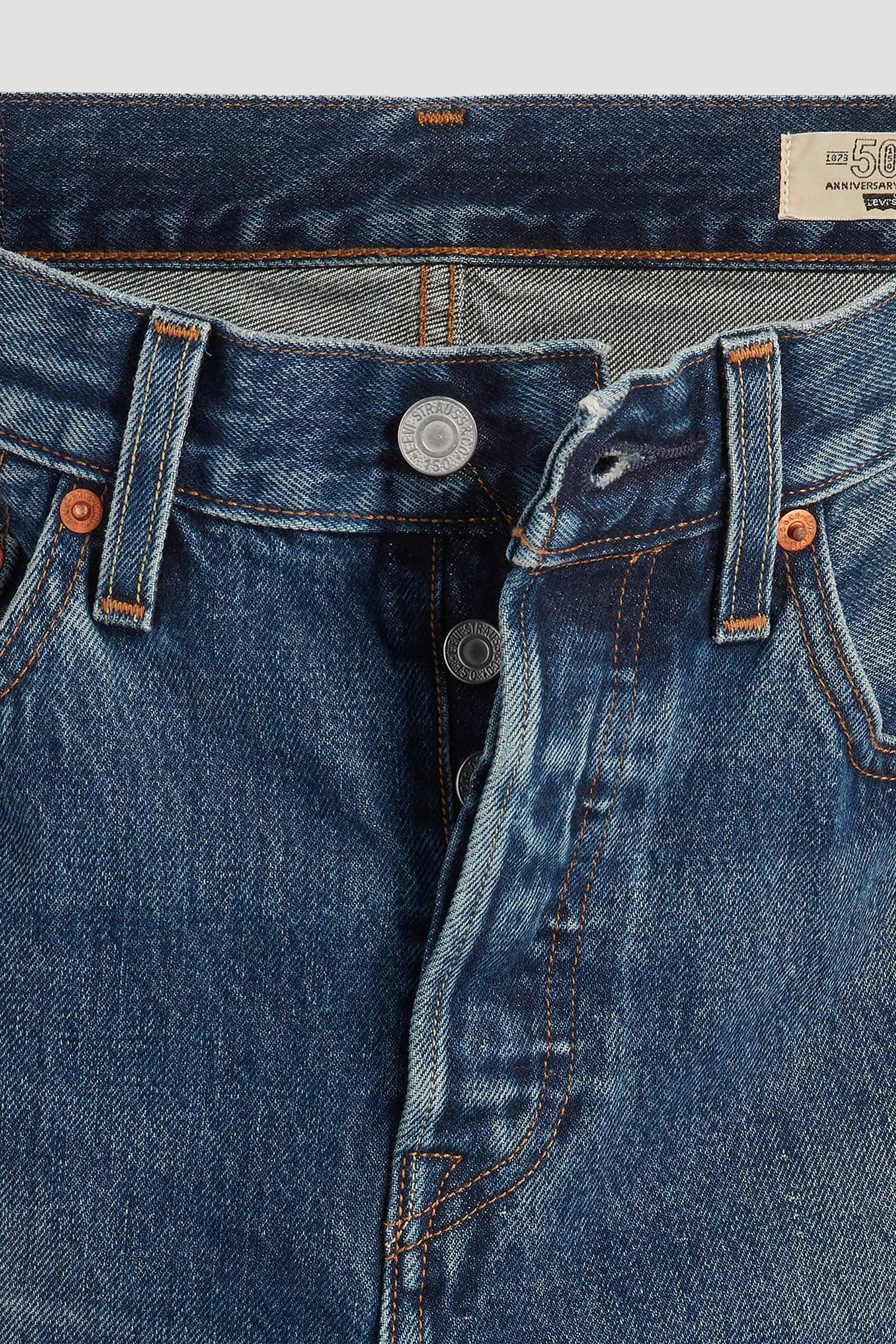 Жіночі сині джинси 501® Straight Levi’s® 12501;0476