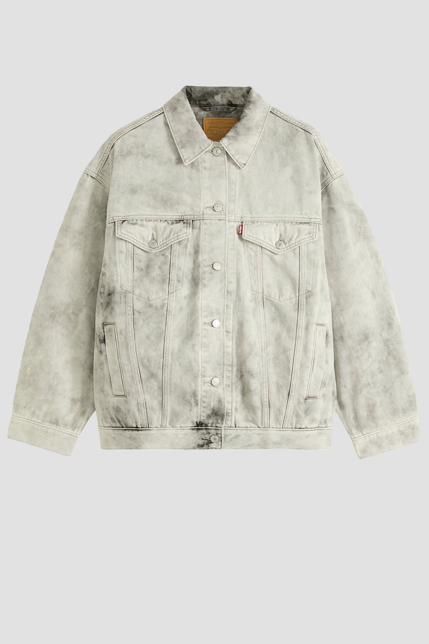 Женская серая джинсовая куртка Levi’s® A3472;0017