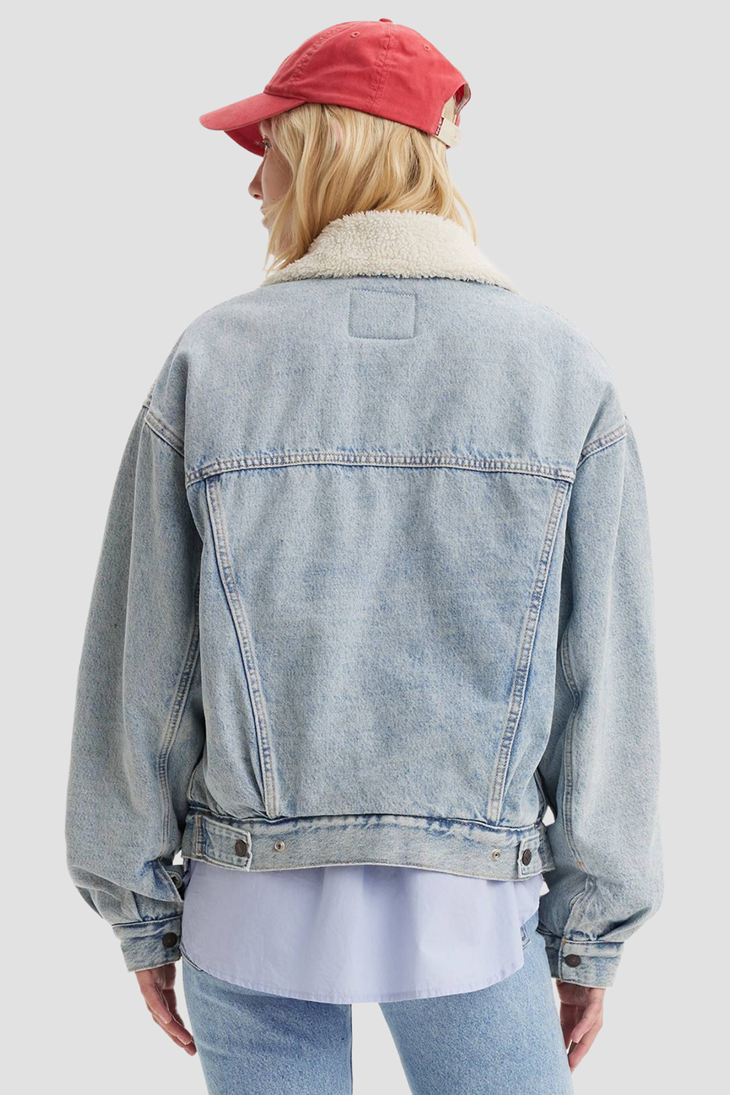 Женская голубая джинсовая куртка Levi’s® A4435;0010