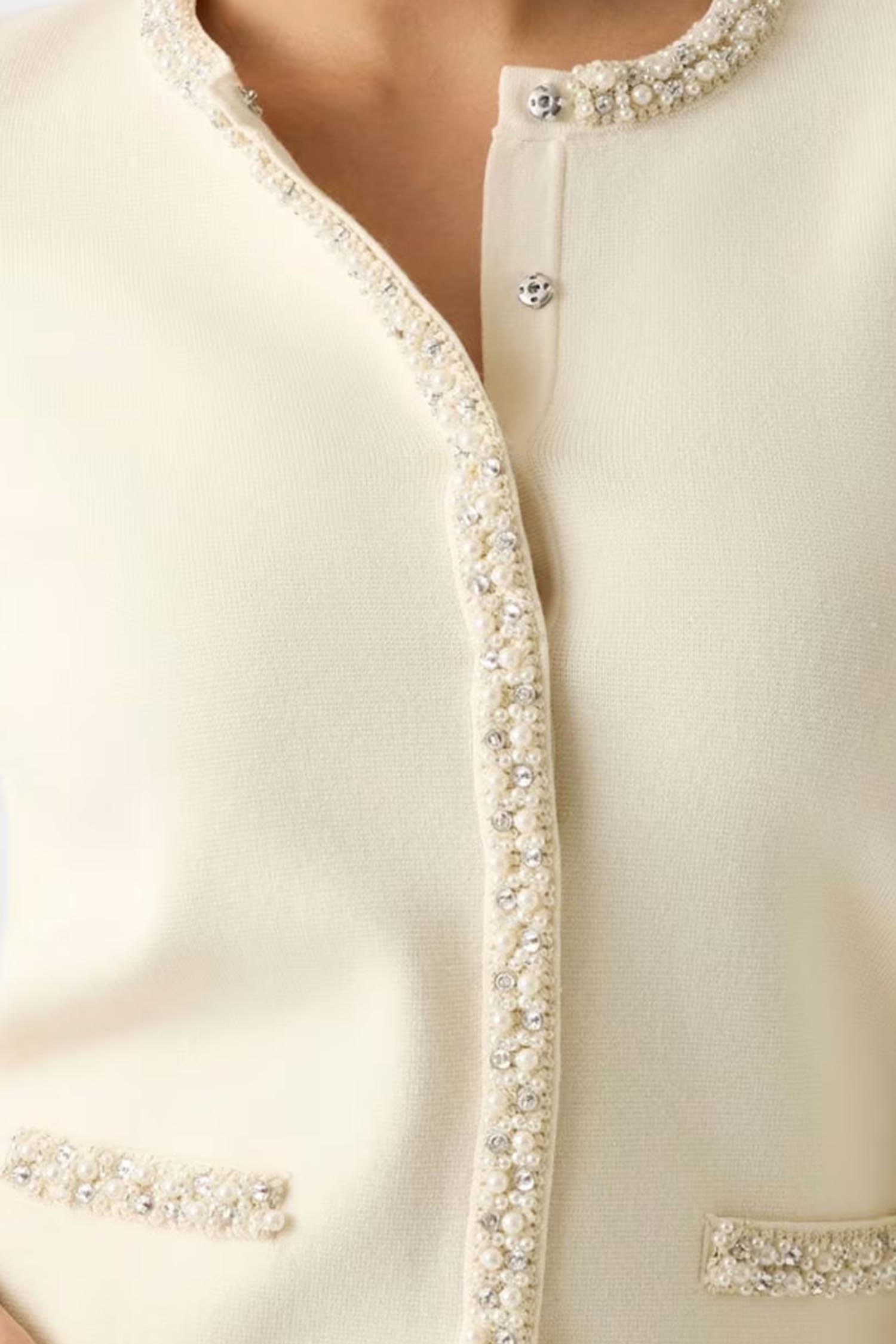 Жіночий білий кардиган Guess W6RR42.Z4422;G012