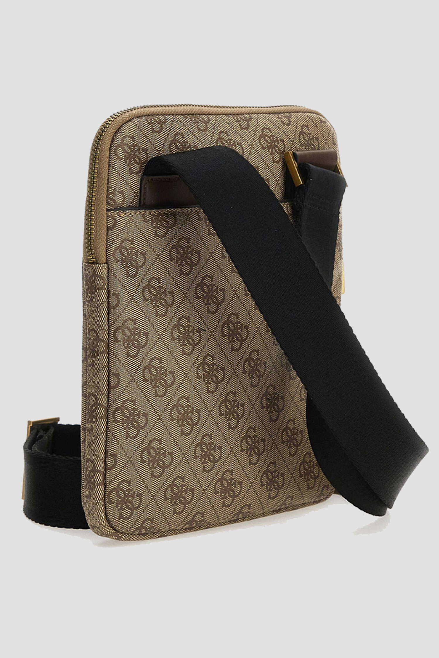 Мужская бежевая сумка с узором Guess HMEVZL.P2223;BBO