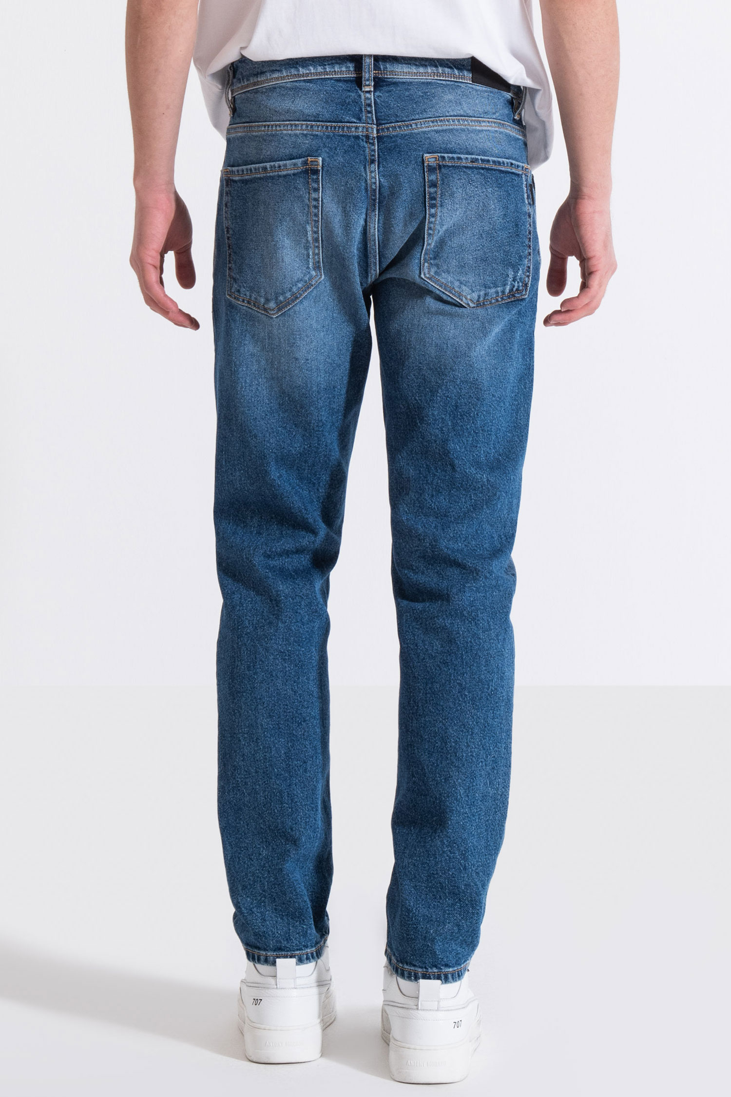 Мужские синие джинсы Antony Morato MMDT00275.FA750475;7010