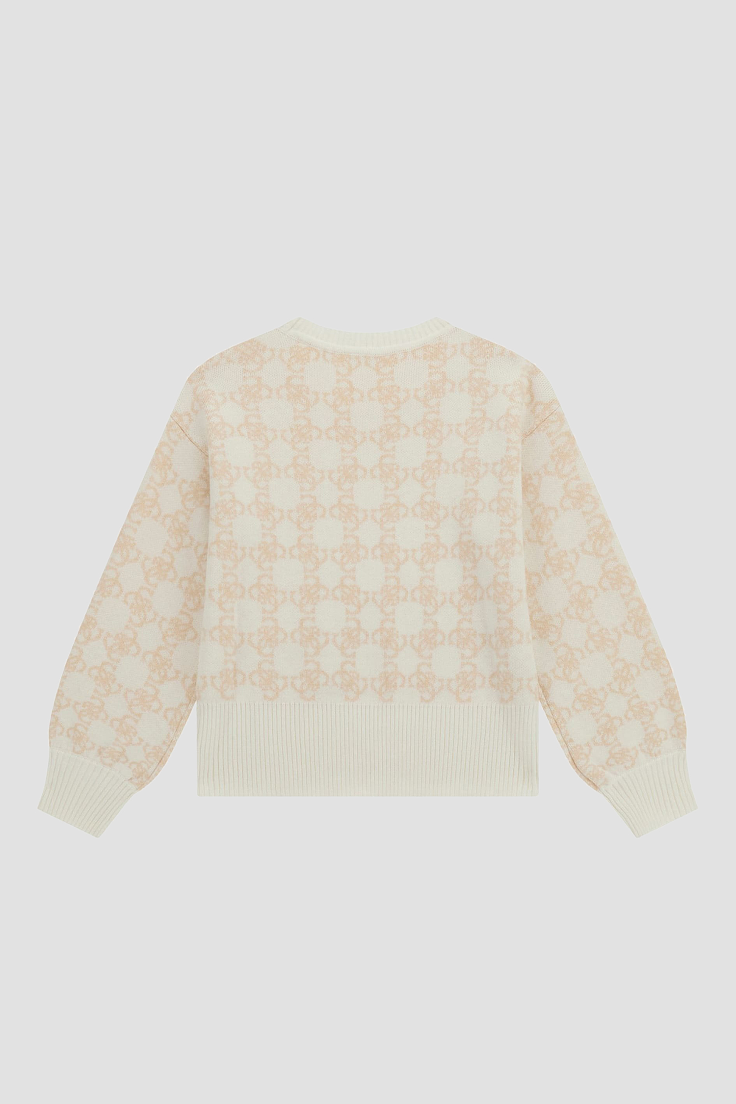Дитячий білий джемпер з візерунком Guess Kids J4BR04.Z3K10;P1EM