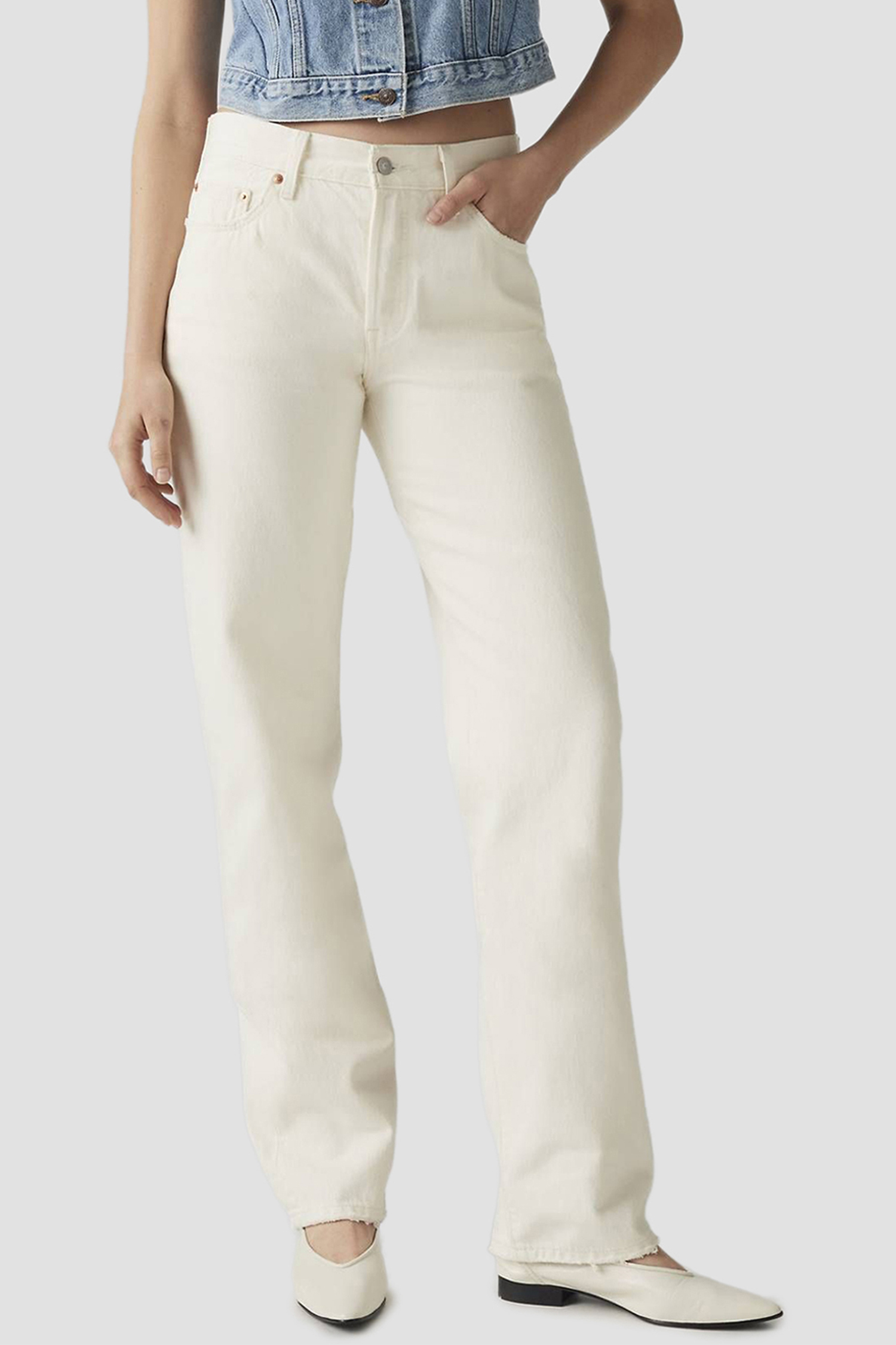 Женские белые джинсы 501® '90s Levi’s® A1959;0032