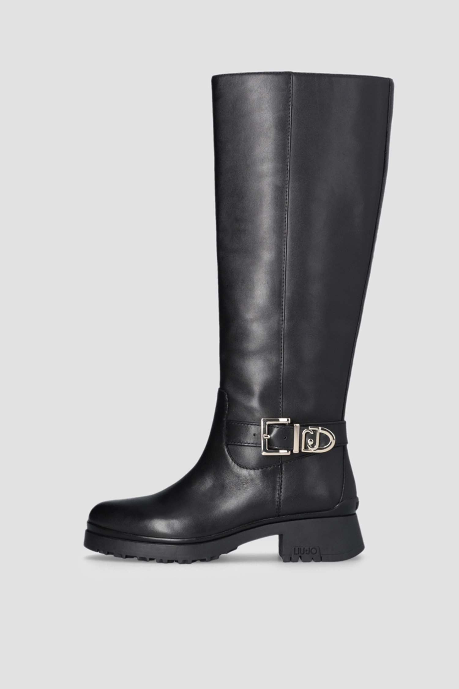 Жіночі чорні шкіряні чоботи Liu Jo SF4139.P0102;22222