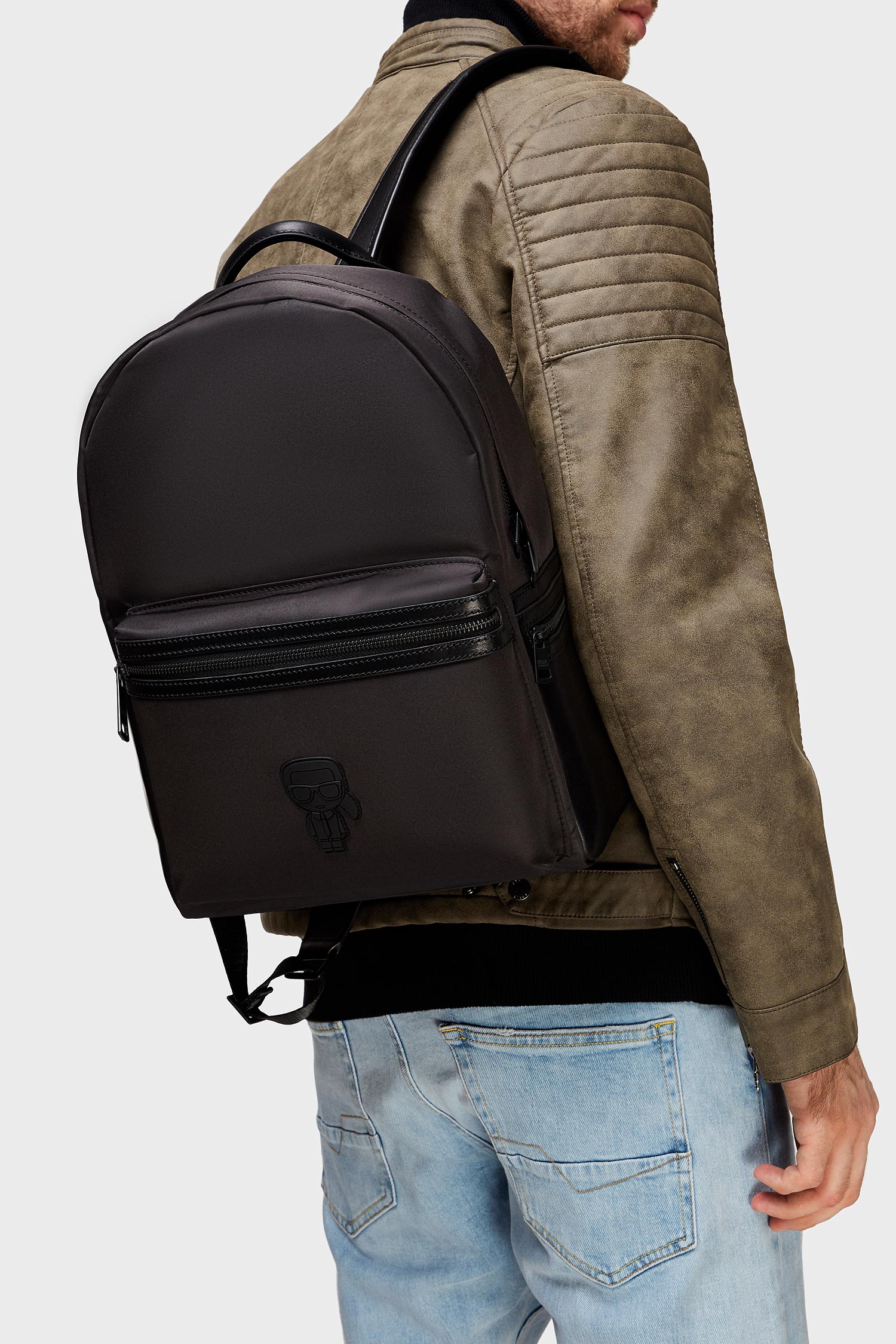 Чоловічий чорний рюкзак Karl Lagerfeld 502113.805901;990