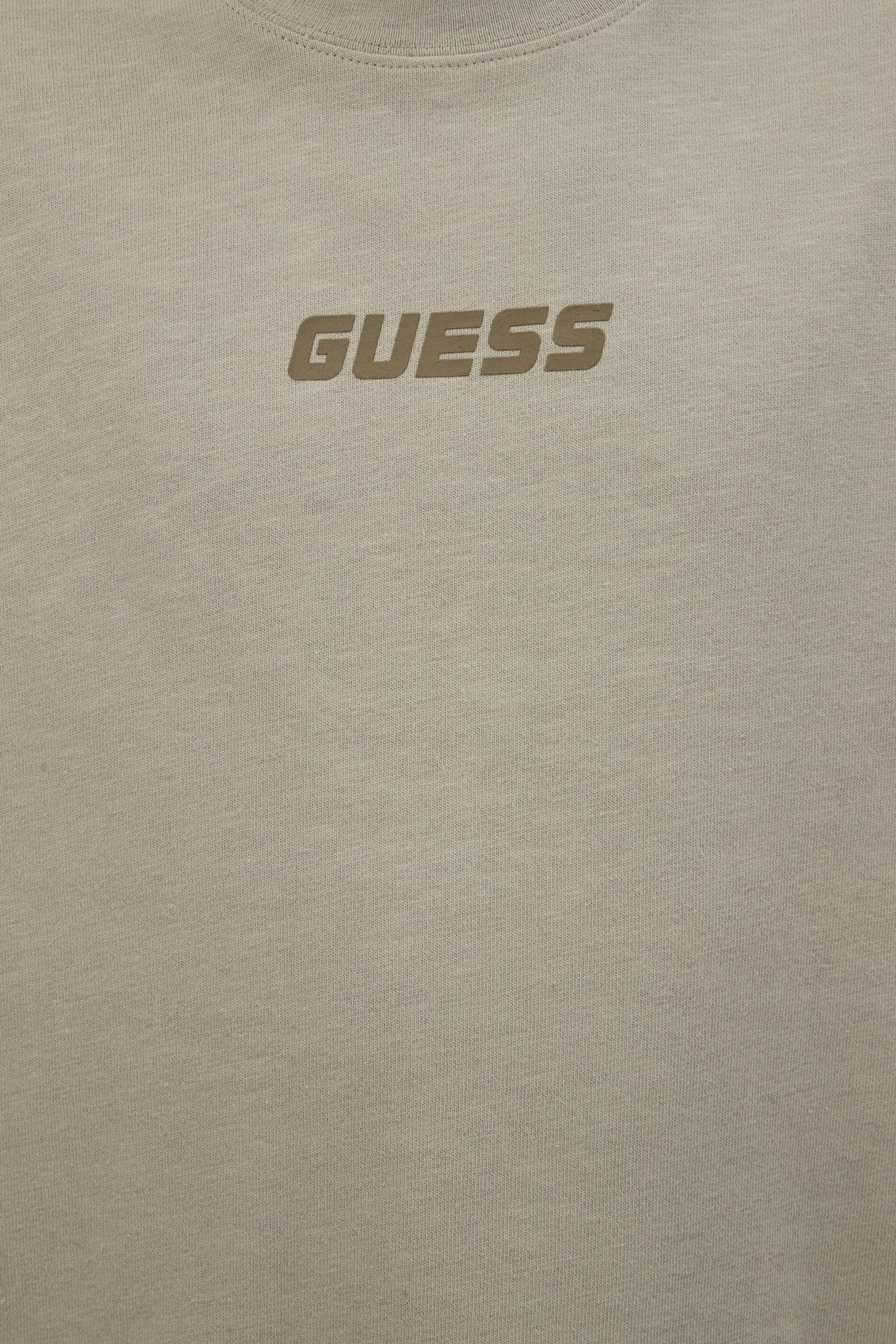 Мужская оливковая футболка Guess Z4BI00.KCE21;G855