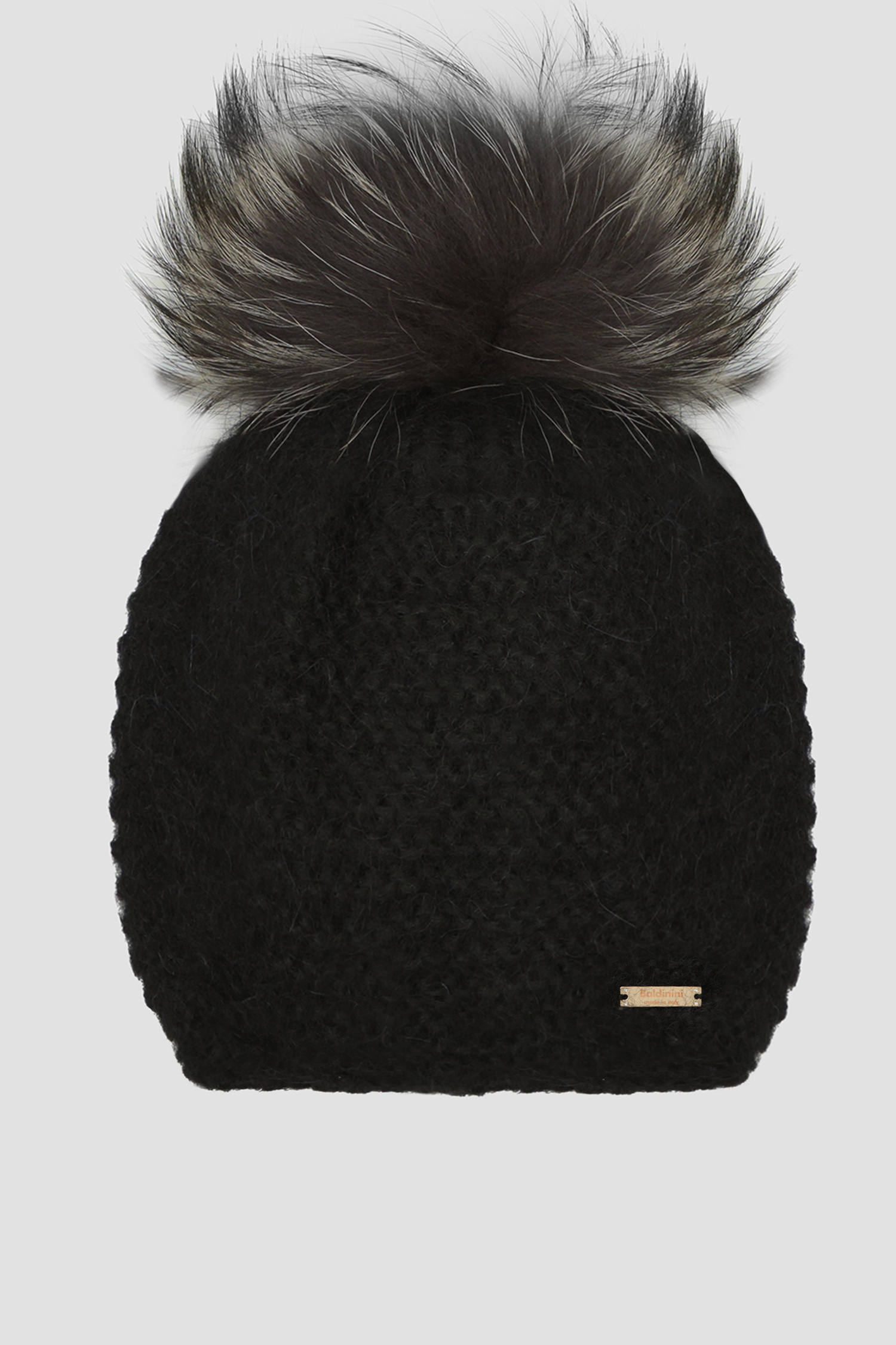 Черная шерстяная шапка для девушек Baldinini L2BC10ANTE;0000