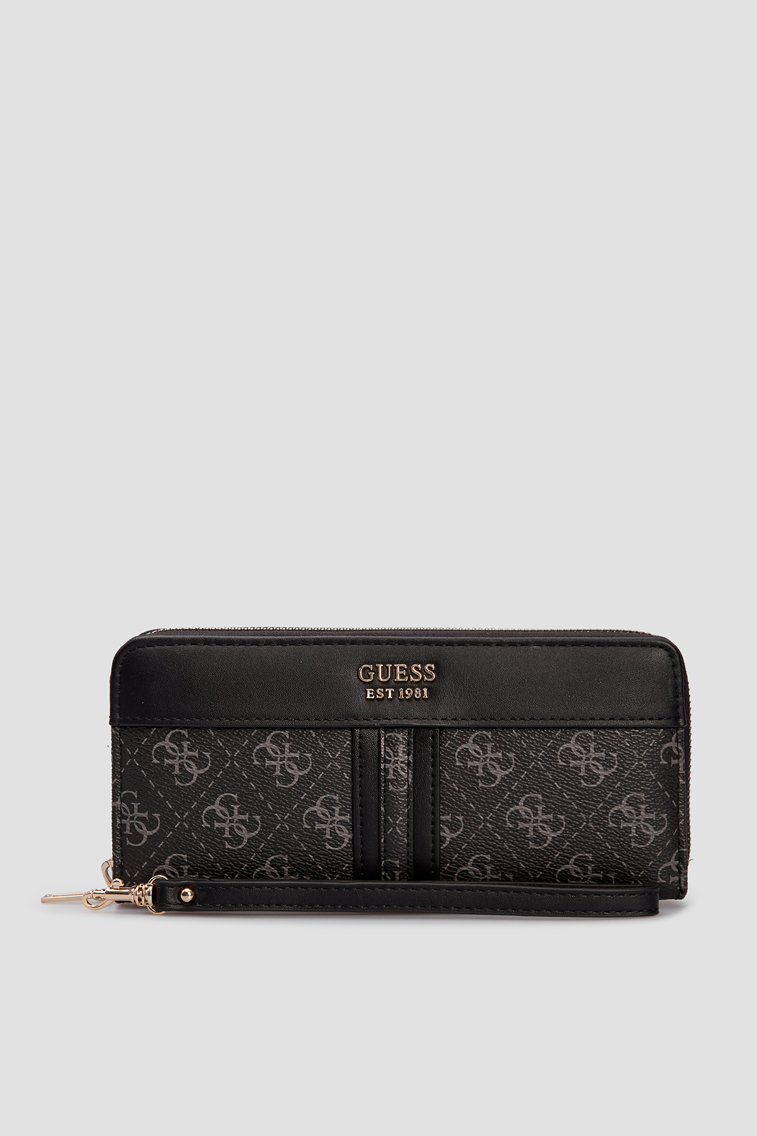 Жіночий чорний гаманець Guess SWSG84.05460;CMT
