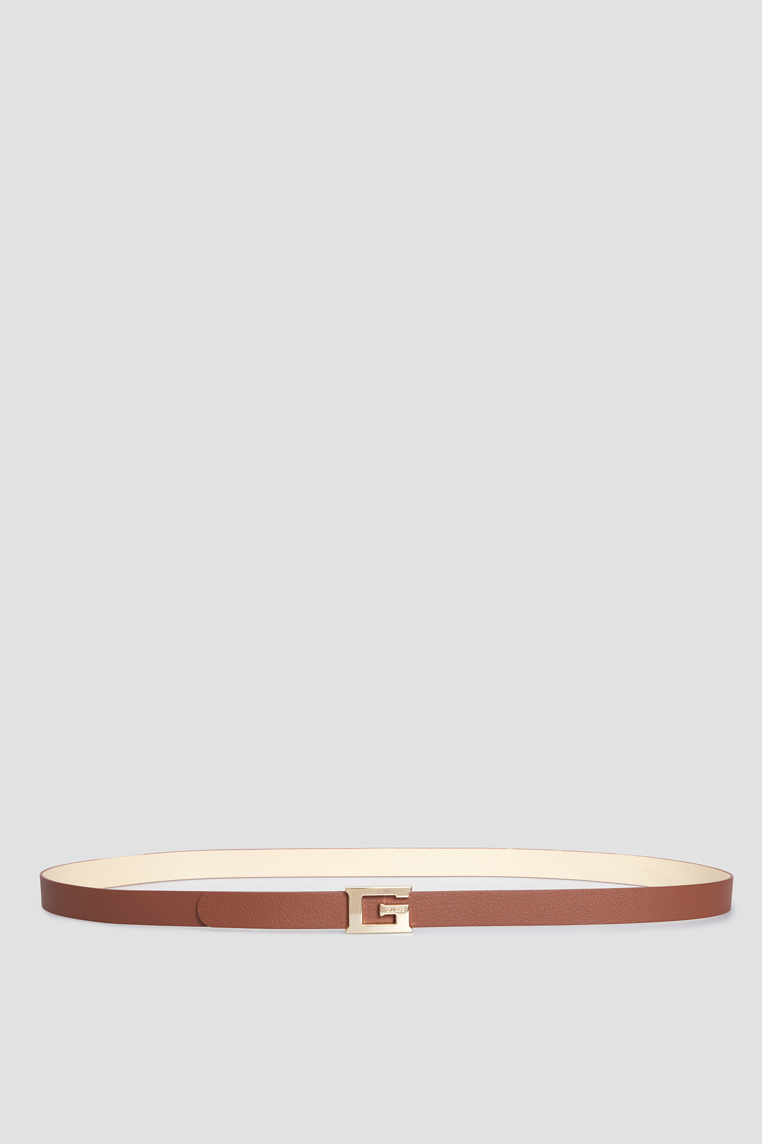 Жіночий коричневий шкіряний ремінь Guess BW7825.LEA20;COG