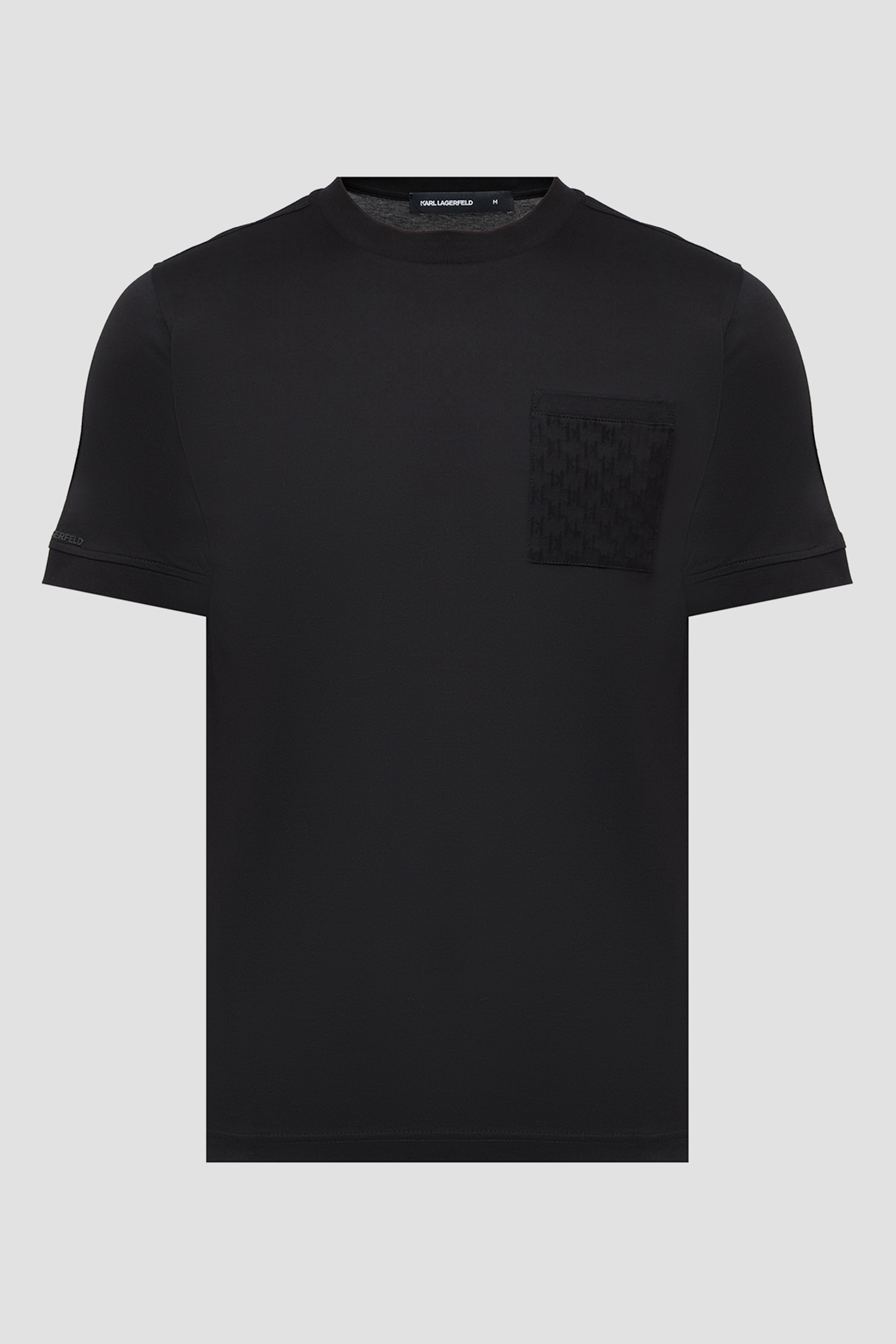 Мужская черная футболка Karl Lagerfeld 561200.755004;990