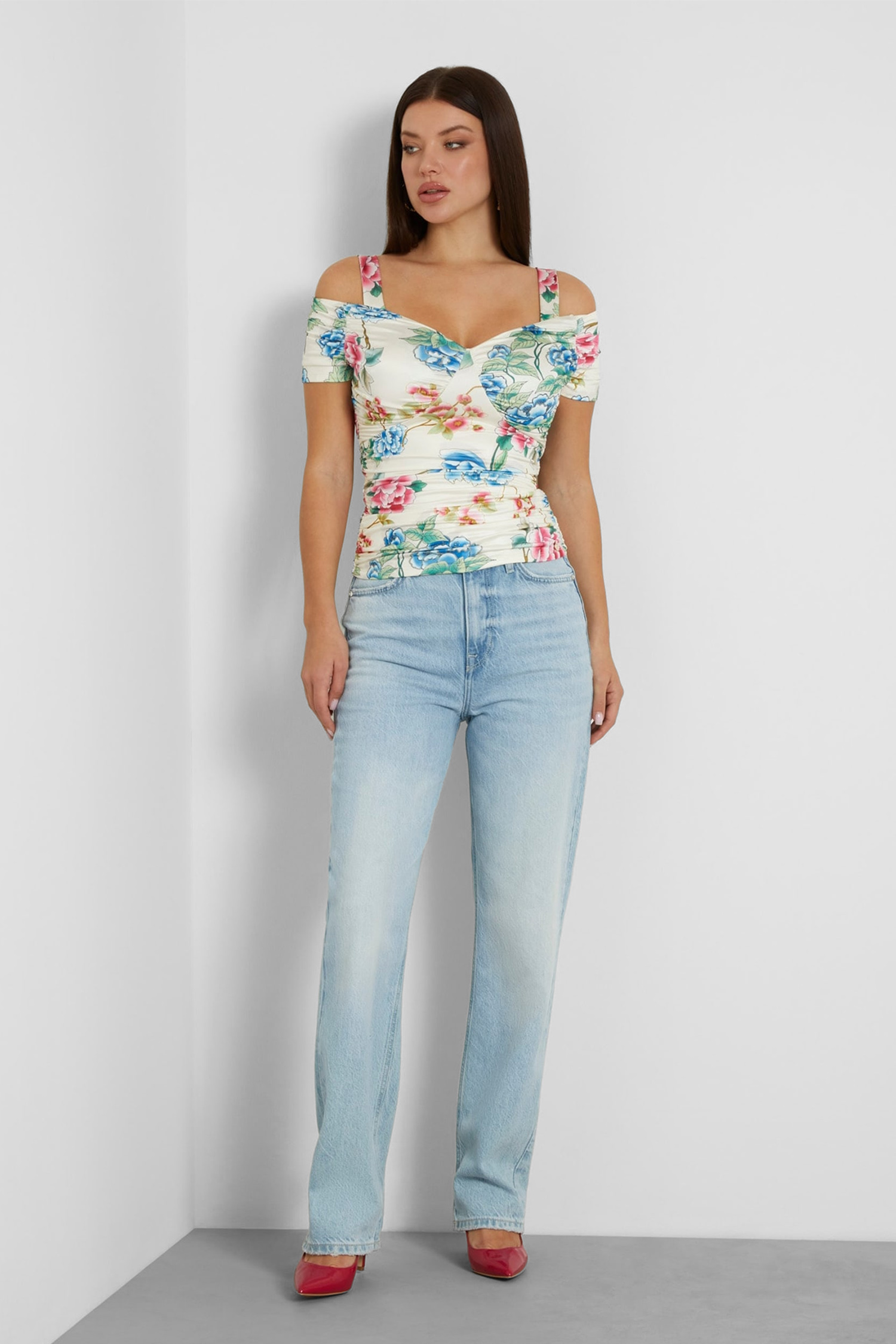 Жіночі блакитні джинси Guess W4GA73.D5B66;SEAD