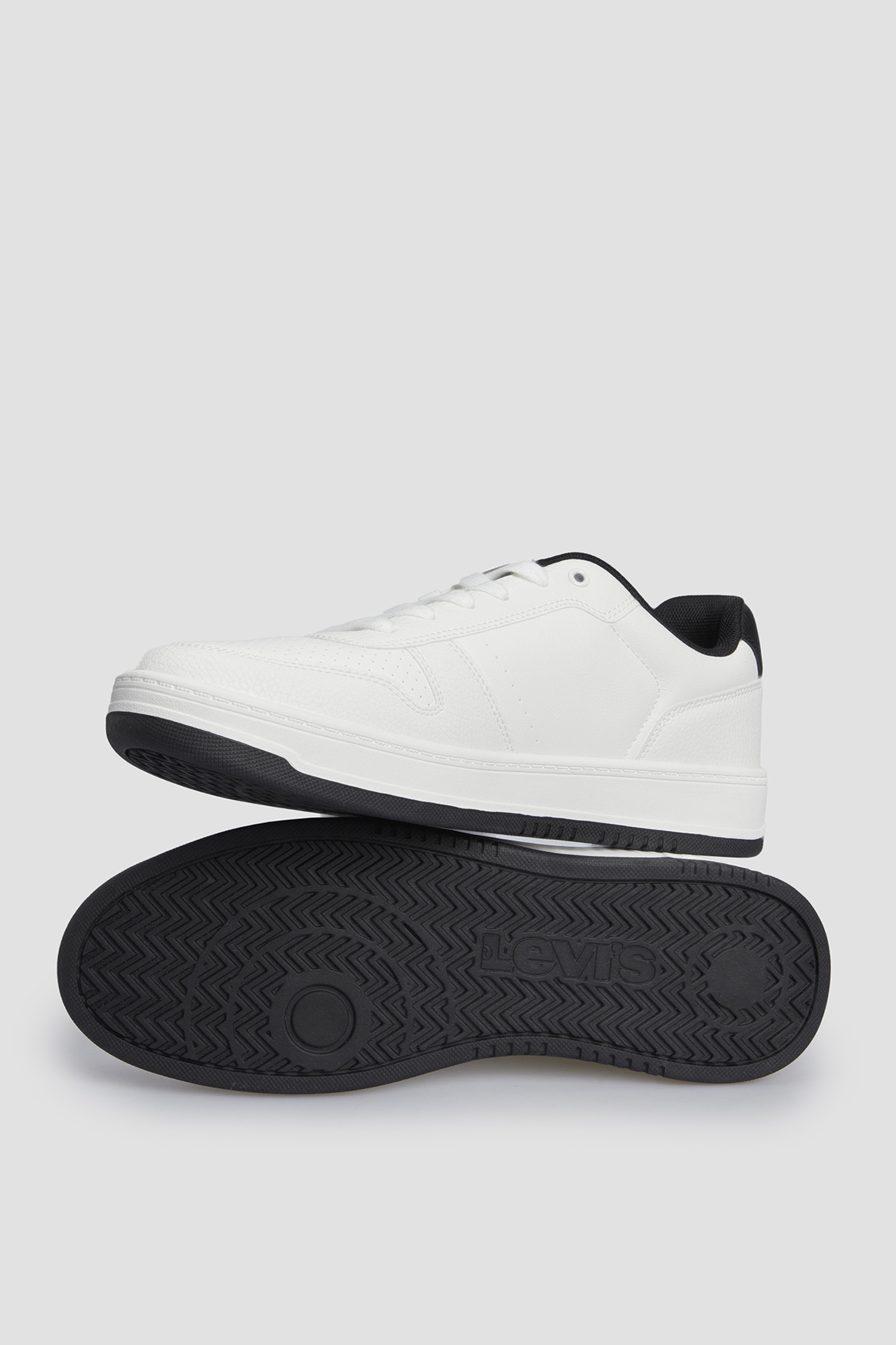 Мужские белые сникерсы Levi’s® 235649;794.151