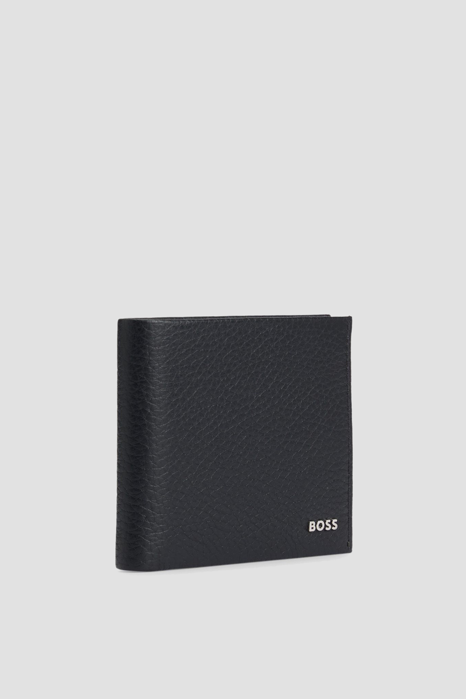Мужской черный кожаный кошелек BOSS 50529513;001