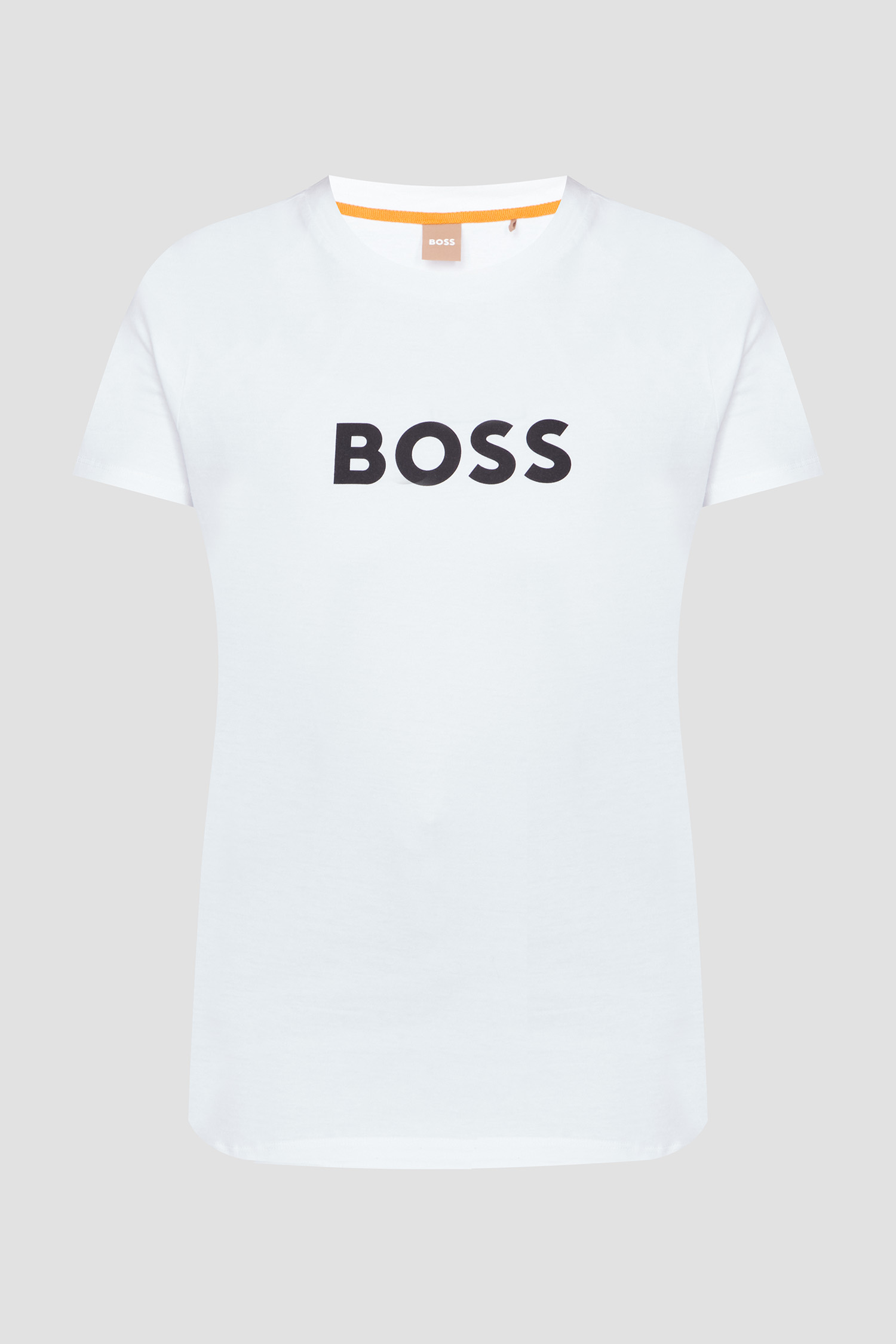 Женская белая футболка BOSS 50501139;100