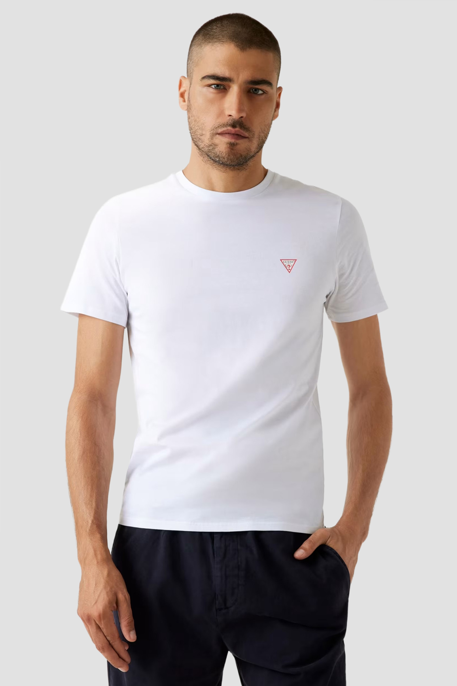 Мужская белая футболка Guess M2YI36.I3Z14;G011