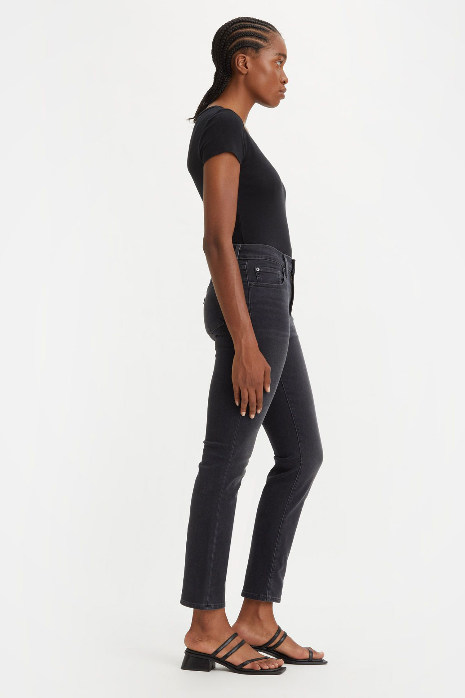 Жіночі чорні джинси 
724® High Rise Straight Levi’s® 18883;0199