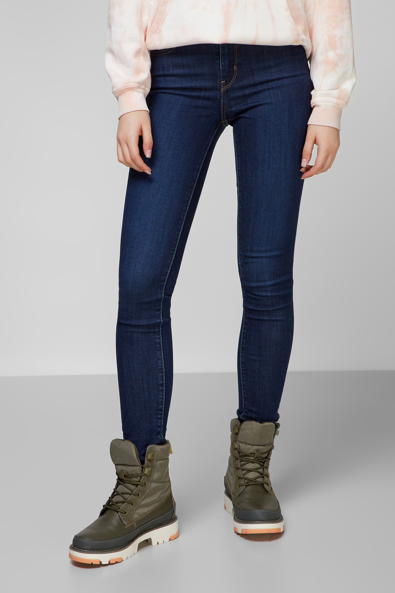 Темно-синие джинсы для девушек для девушек 721™ High-Rise Skinny Levi’s® 18882;0362