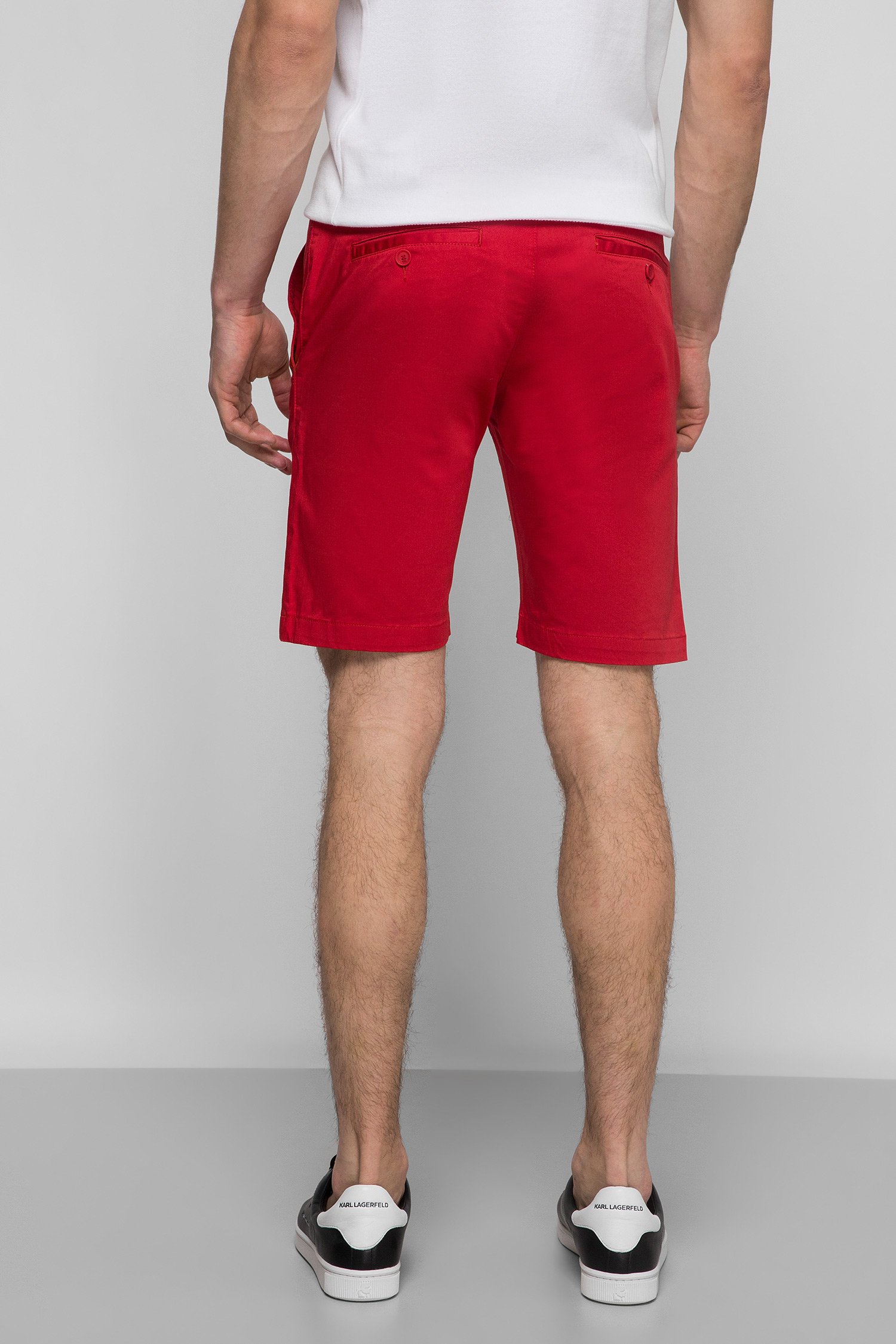 Мужские красные шорты Karl Lagerfeld 501801.255811;320