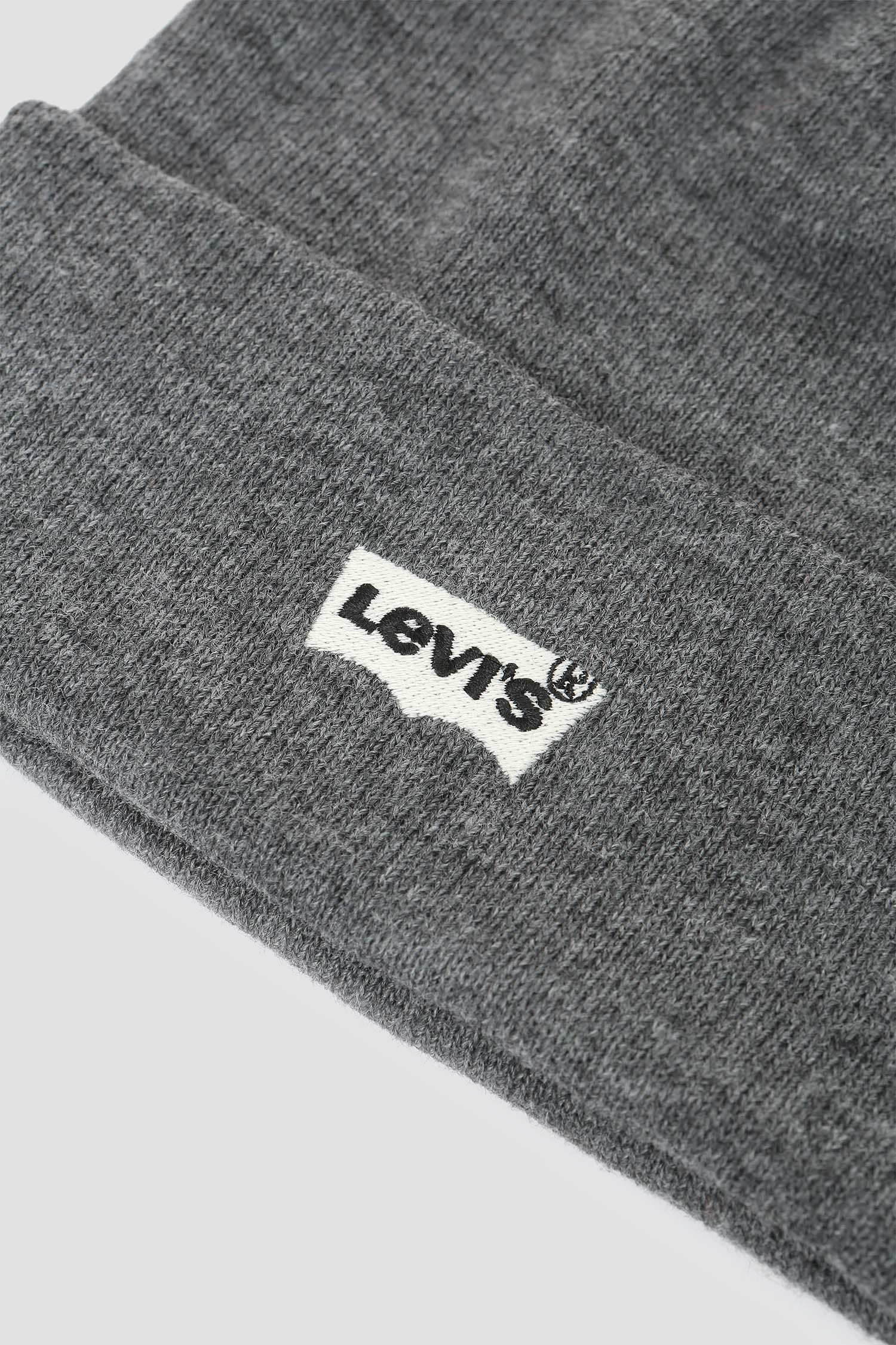 Темно-серая шапка с логотипом Levi’s® 225984;11.55