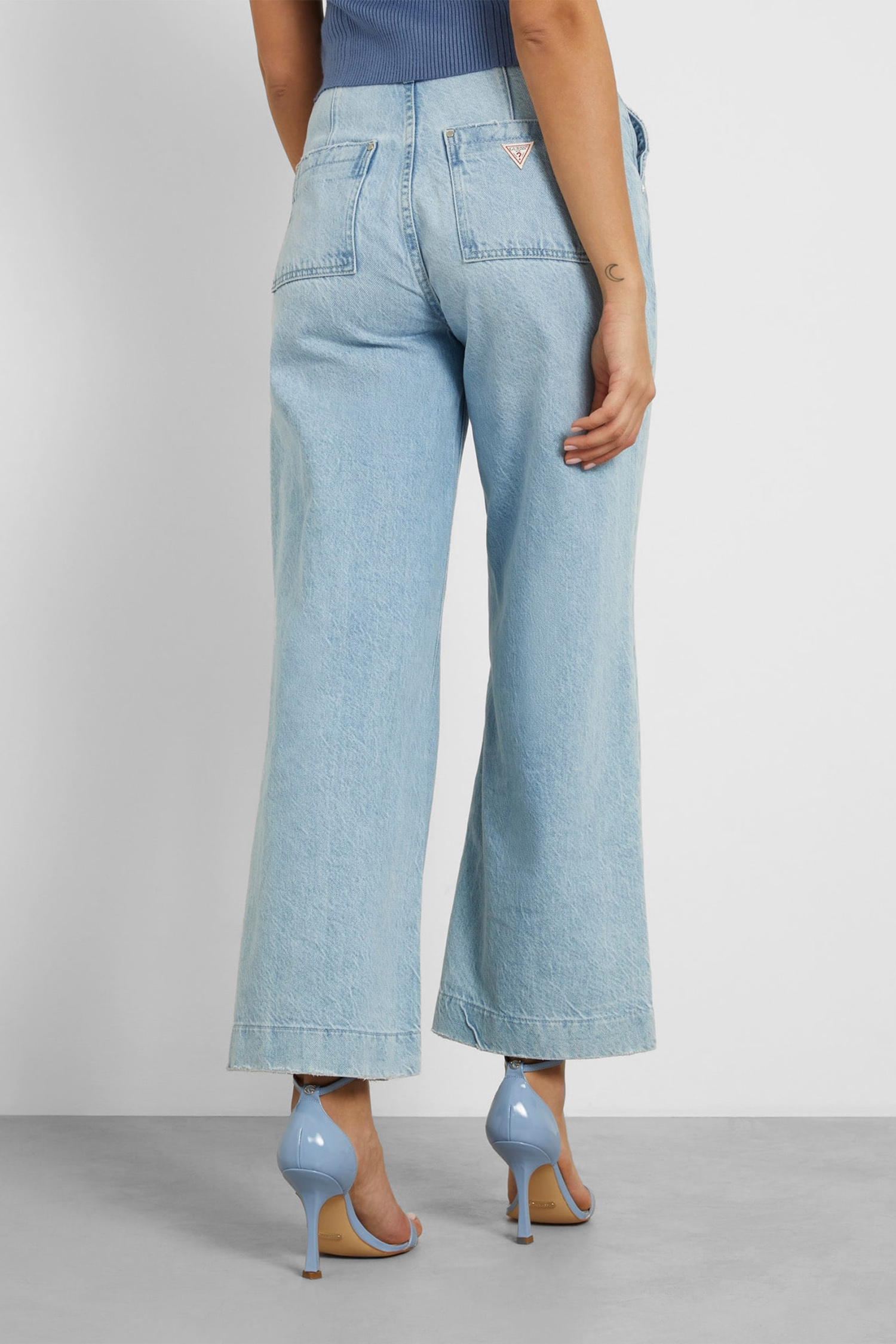 Жіночі блакитні джинси Guess W4GA77.D5B66;SEAD