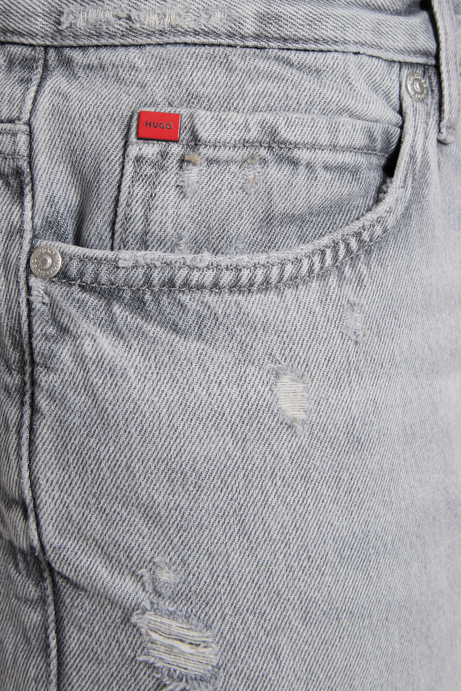 Мужские серые джинсы HUGO 50538739;042