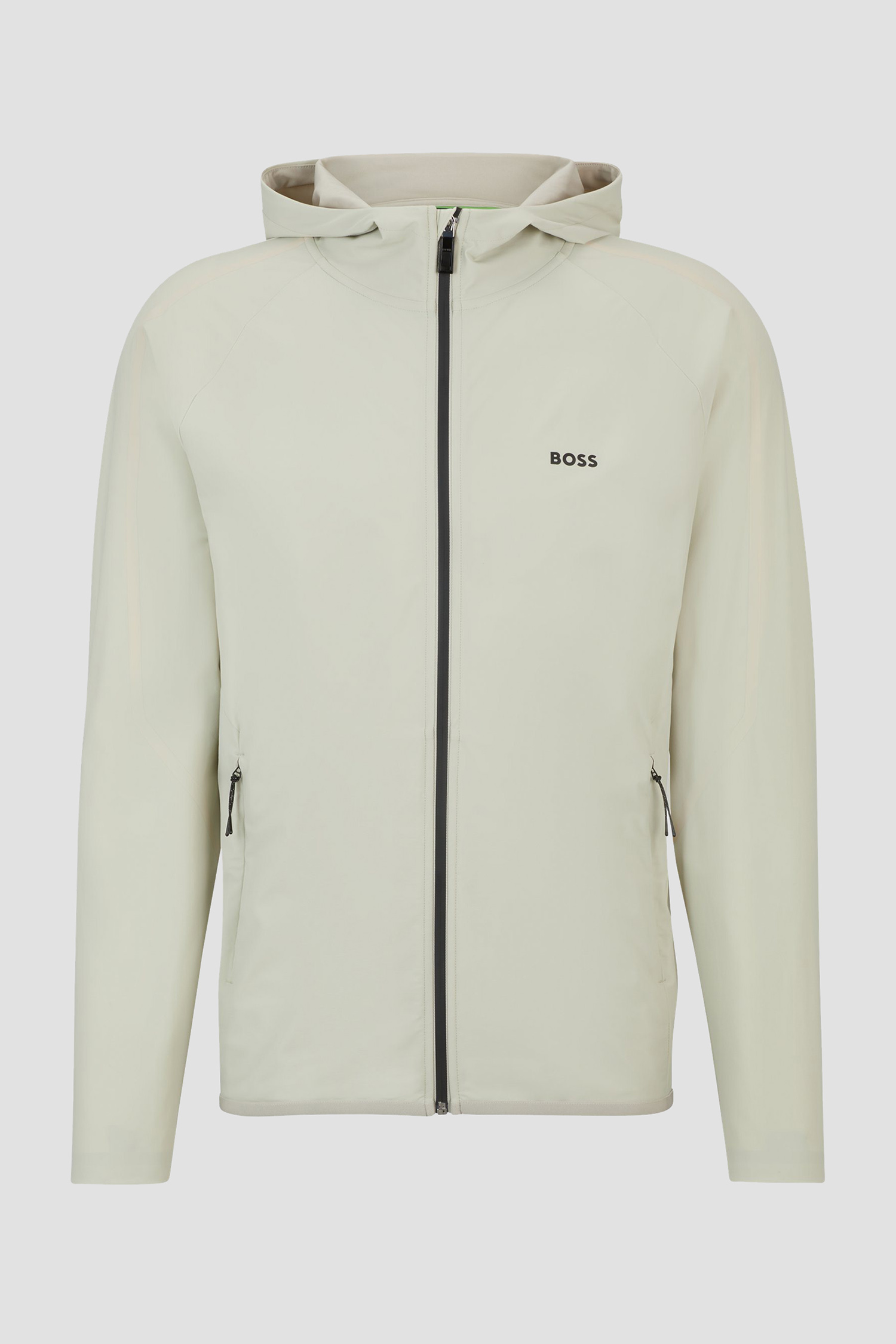 Мужская бежевая кофта на молнии BOSS 50505157;271