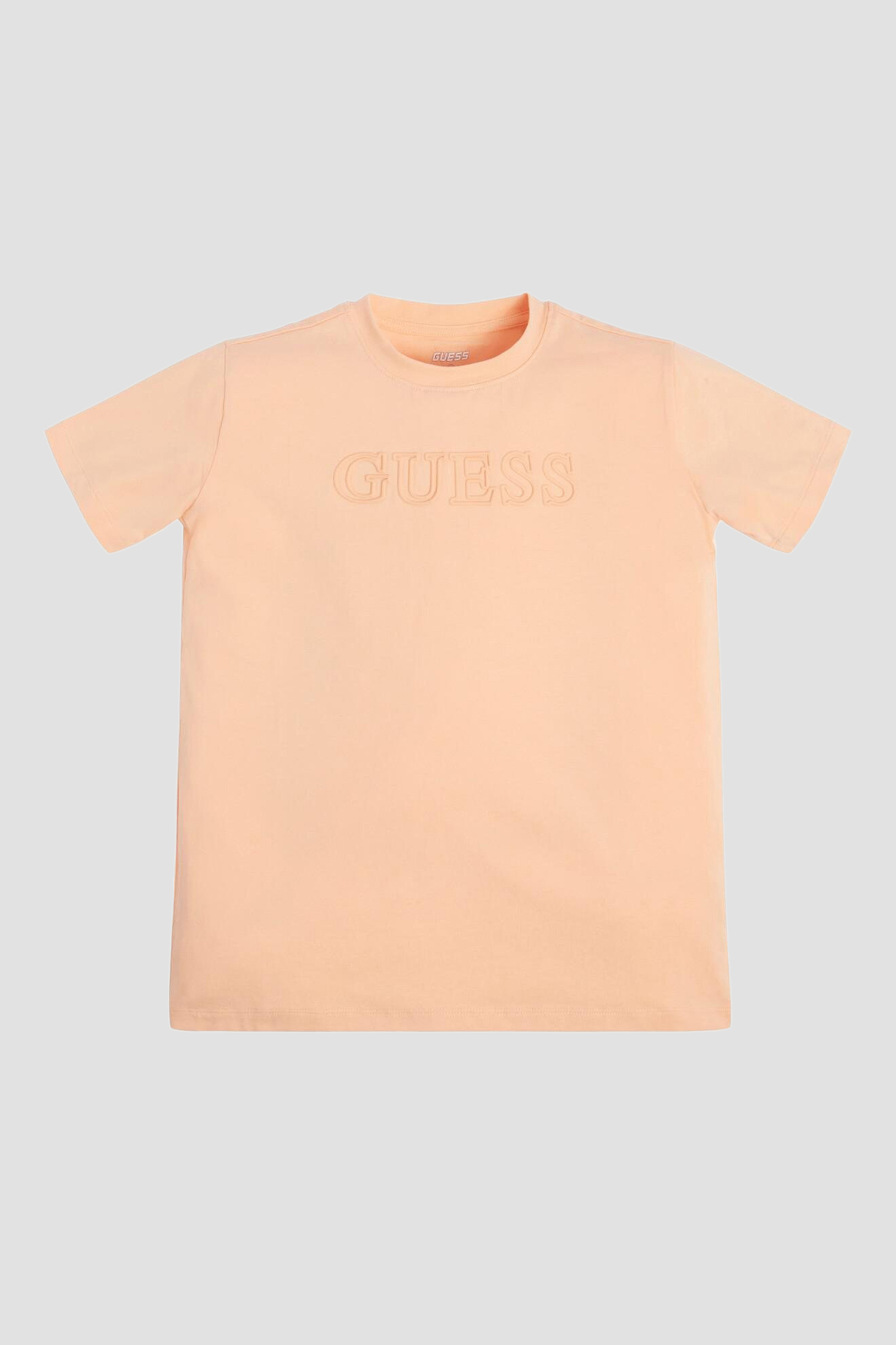 Детская персиковая футболка Guеss Kids L2YI59.J1311;A60Q