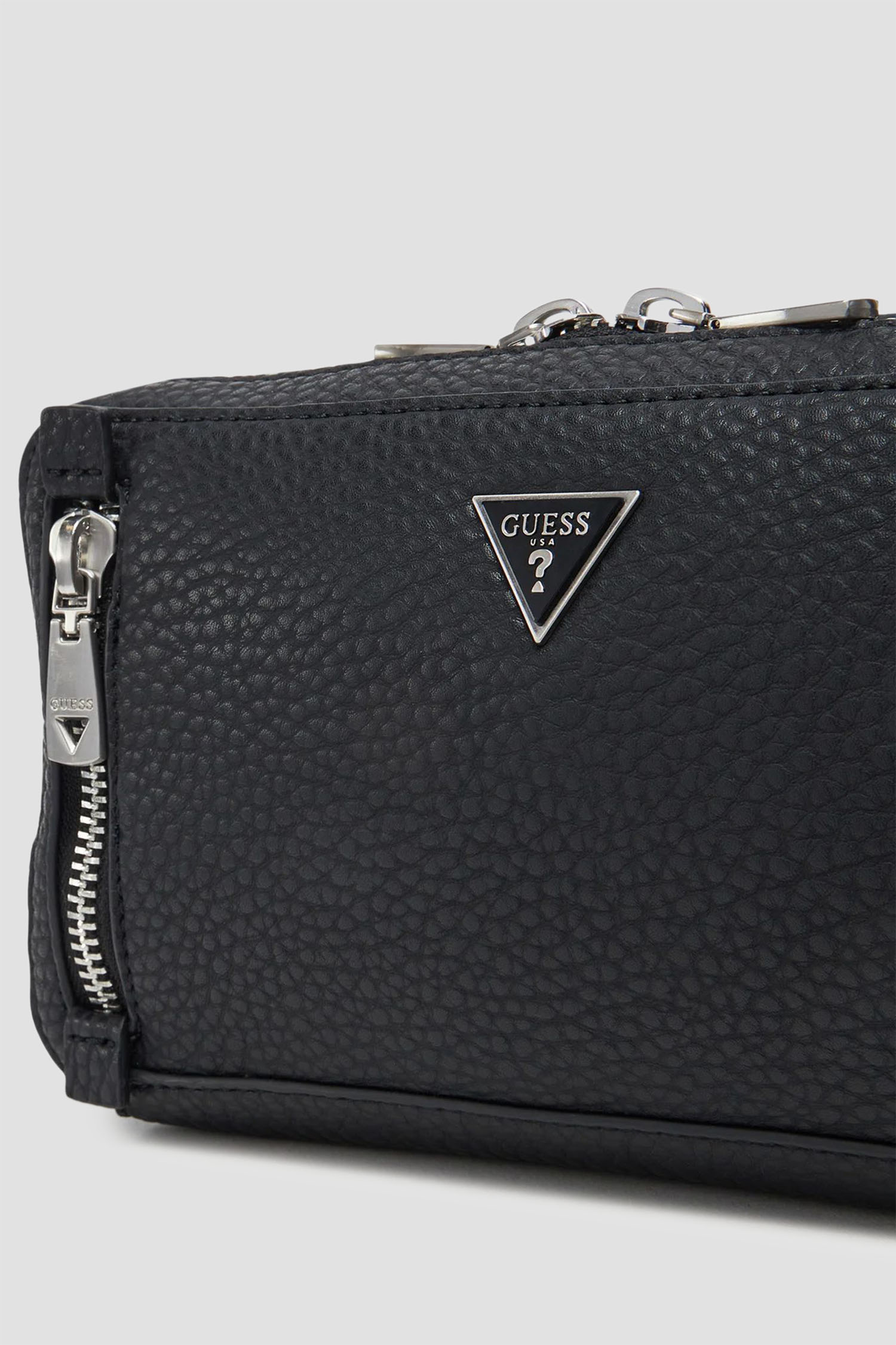 Мужская черная поясная сумка Guess HMTOGR.P5221;BLA