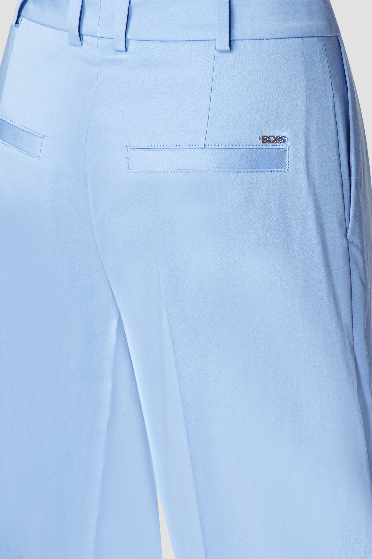 Женские голубые шорты BOSS 50486782;472