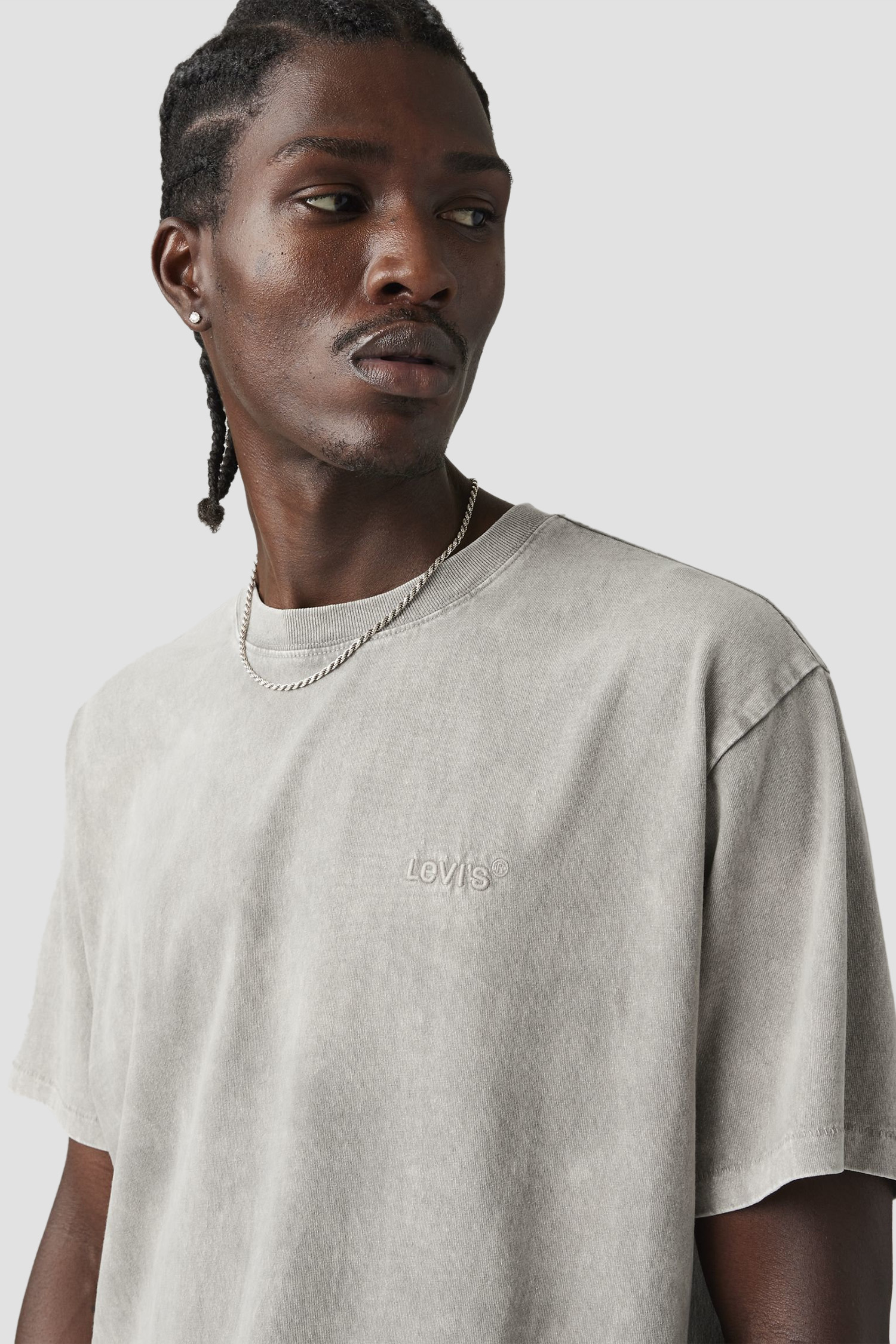 Мужская серая футболка Levi’s® A0637;0134