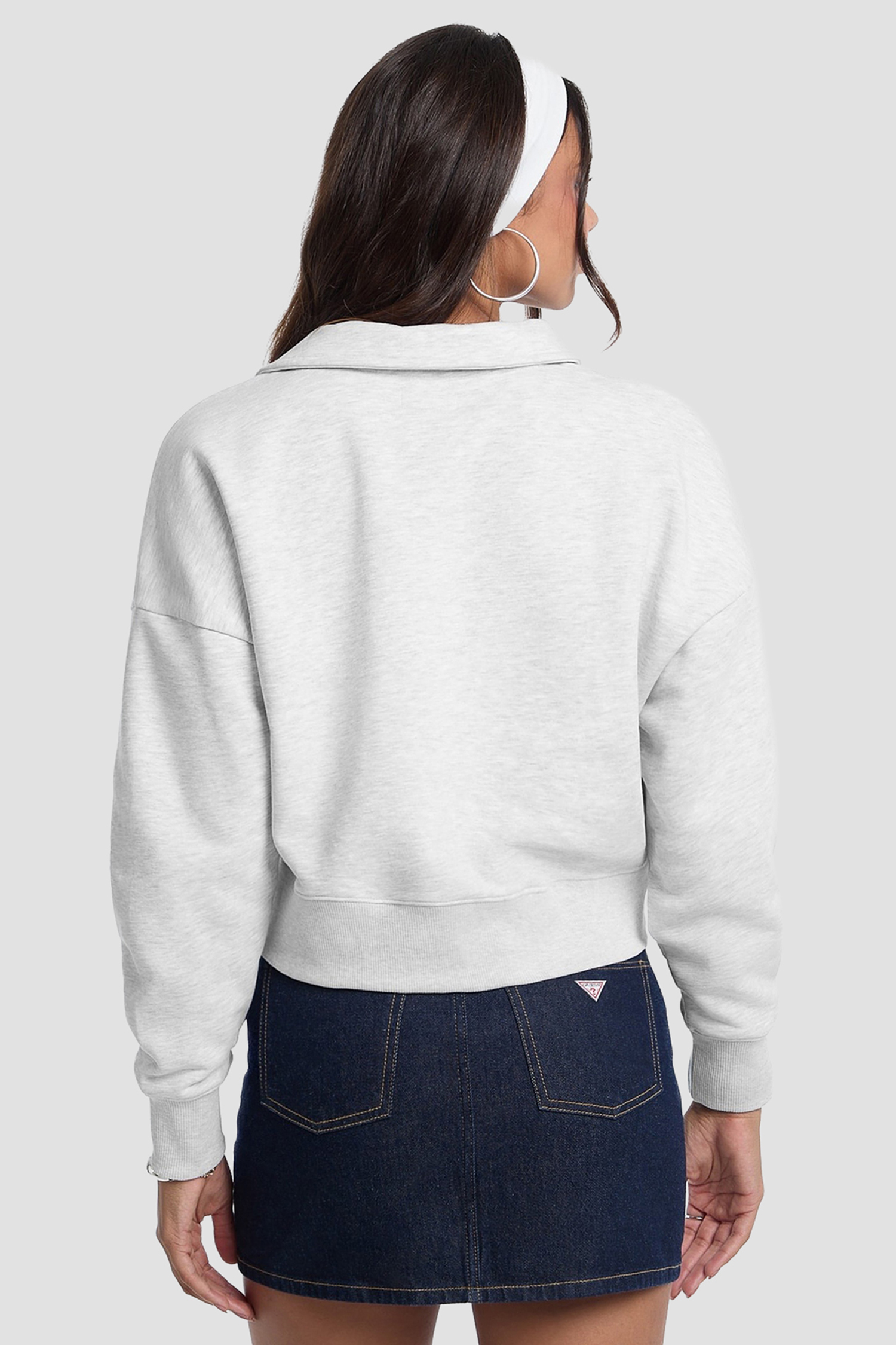Жіноче сіре поло Guess Jeans W5BQ09.KC811;H91N