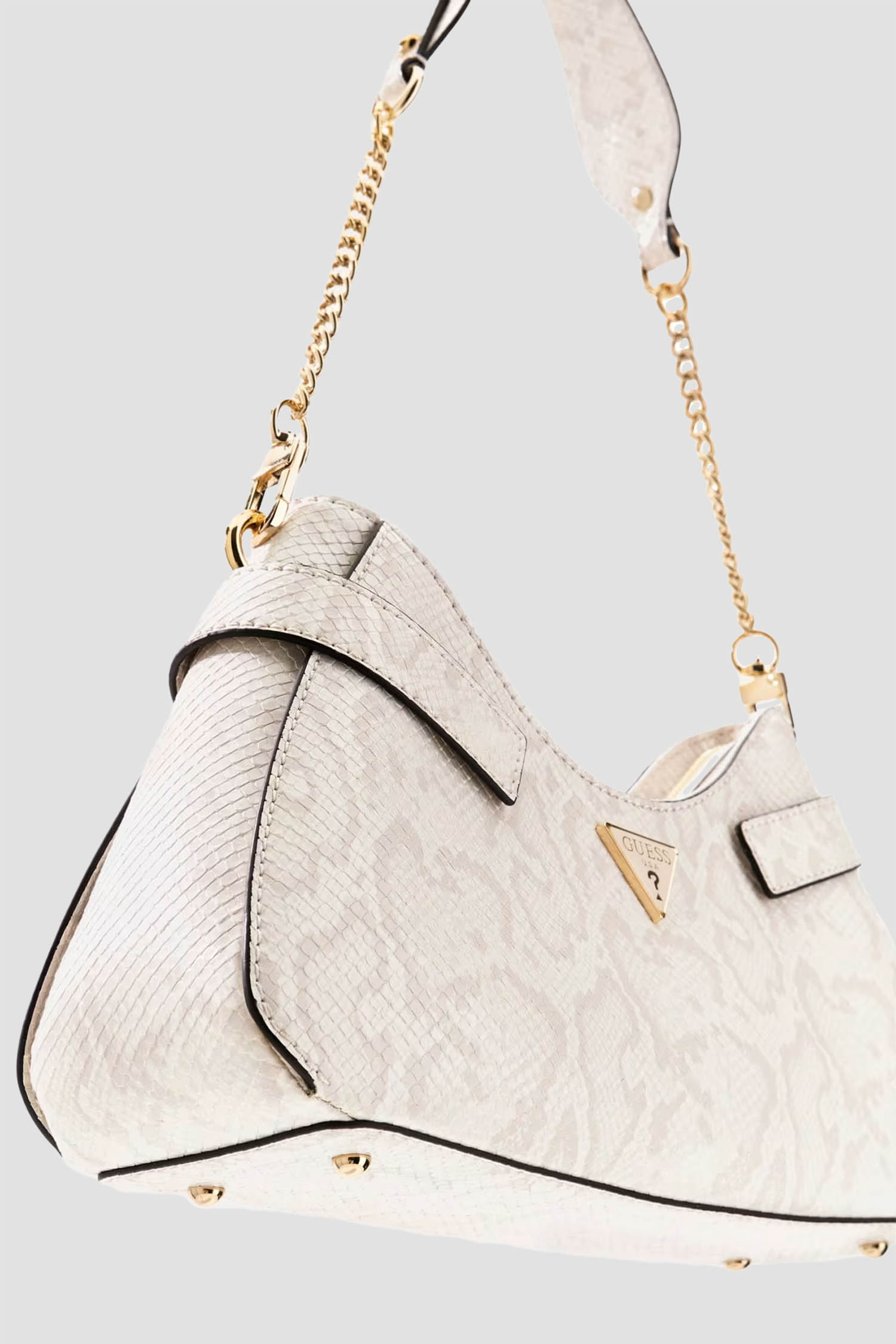 Женская белая сумка с узором Guess HWKG80.91180;OWM