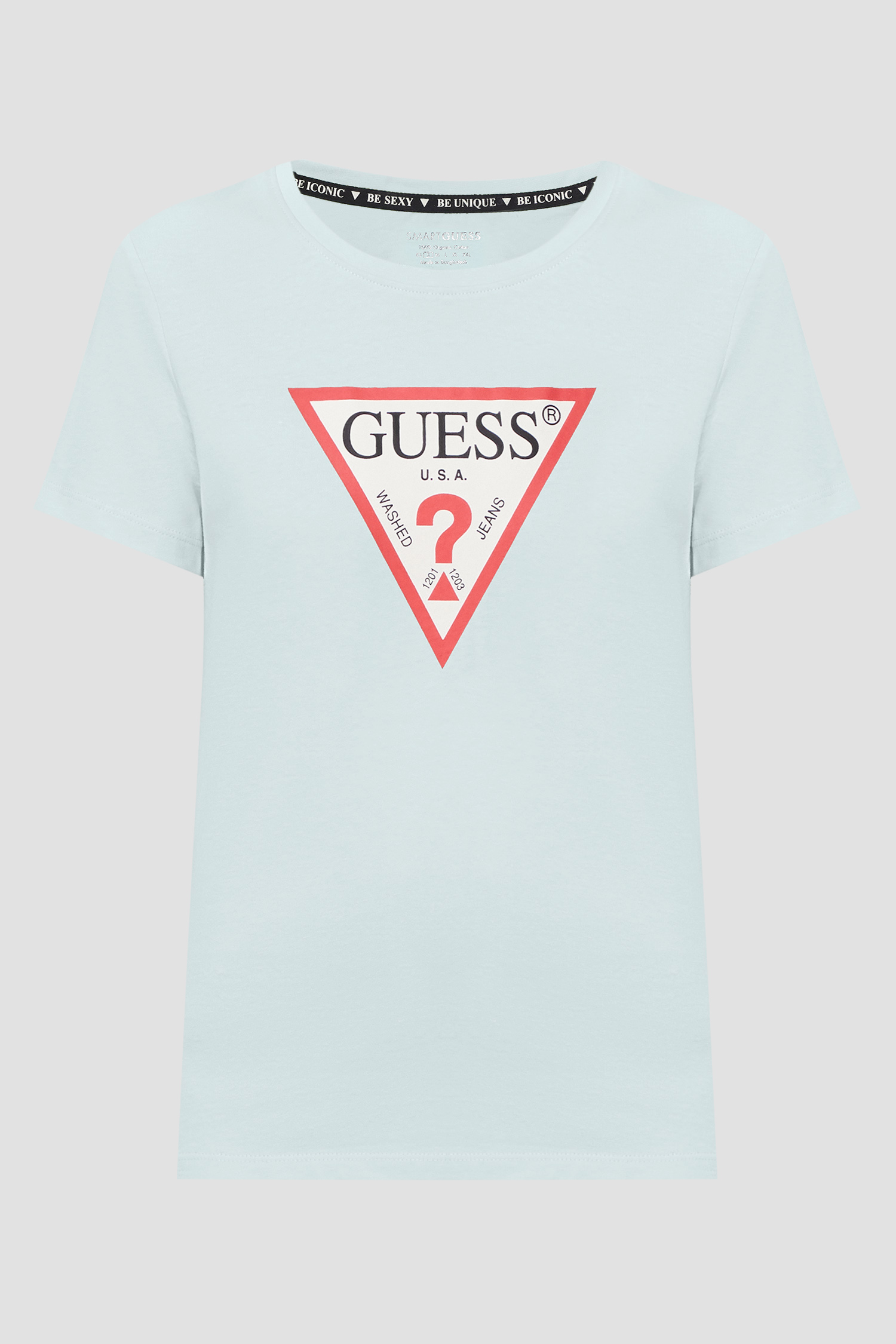 Жіноча м'ятна футболка Guess W1YI1B.I3Z11;G7GP