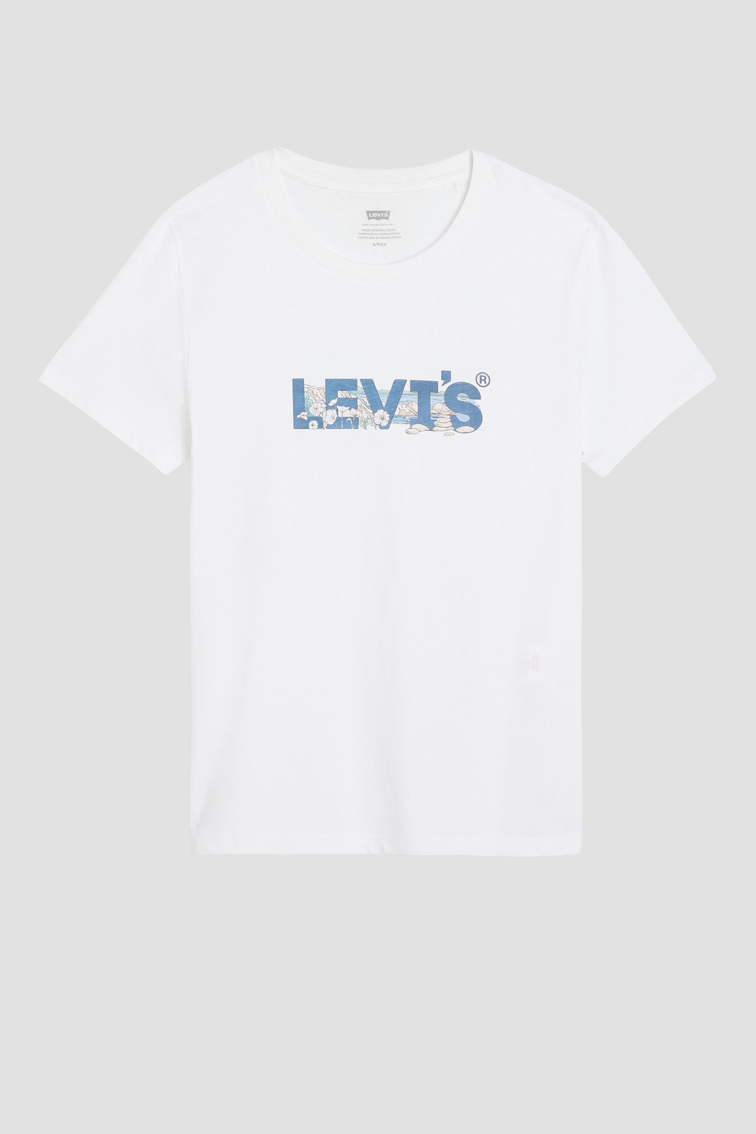 Женская белая футболка Levi’s® 17369;3017